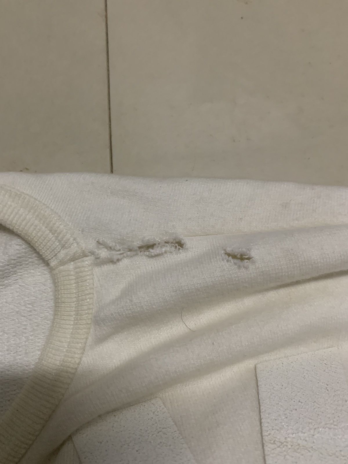 Maison Margiela × Vintage AW 2015 MM6 maison margeila spell out sweatshirts distressed Size US S / EU 44-46 / 1 - 5 Thumbnail