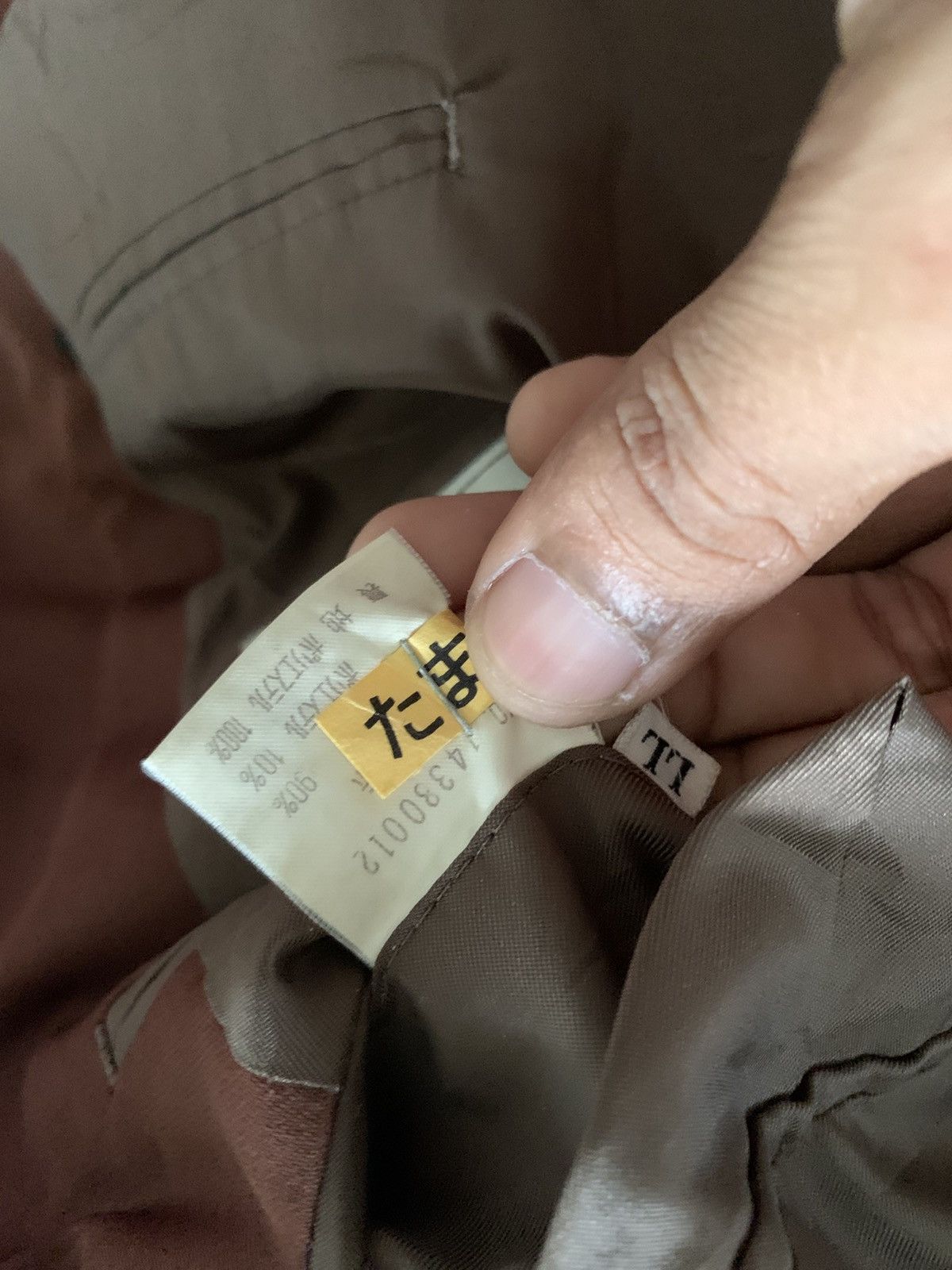 Issey Miyake × Tete Homme Vintage issey miyake x tete homme Size 44R - 6 Thumbnail