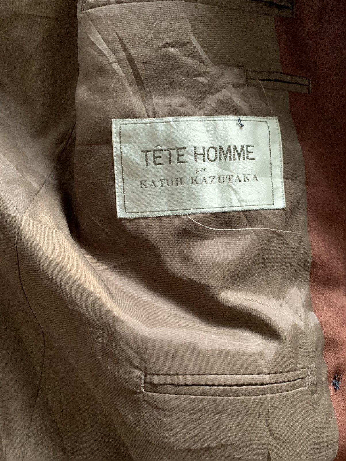 Issey Miyake × Tete Homme Vintage issey miyake x tete homme Size 44R - 5 Thumbnail