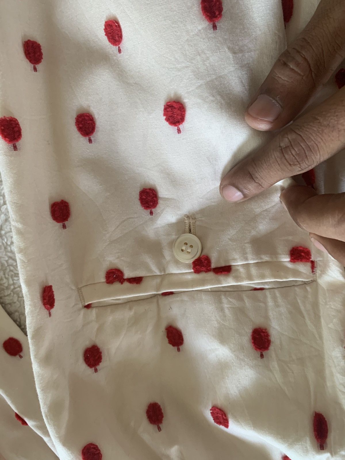 Issey Miyake × mercibeaucoup Vintage mercibeaucoup crop pant polka dot Size US 28 / EU 44 - 19 Thumbnail