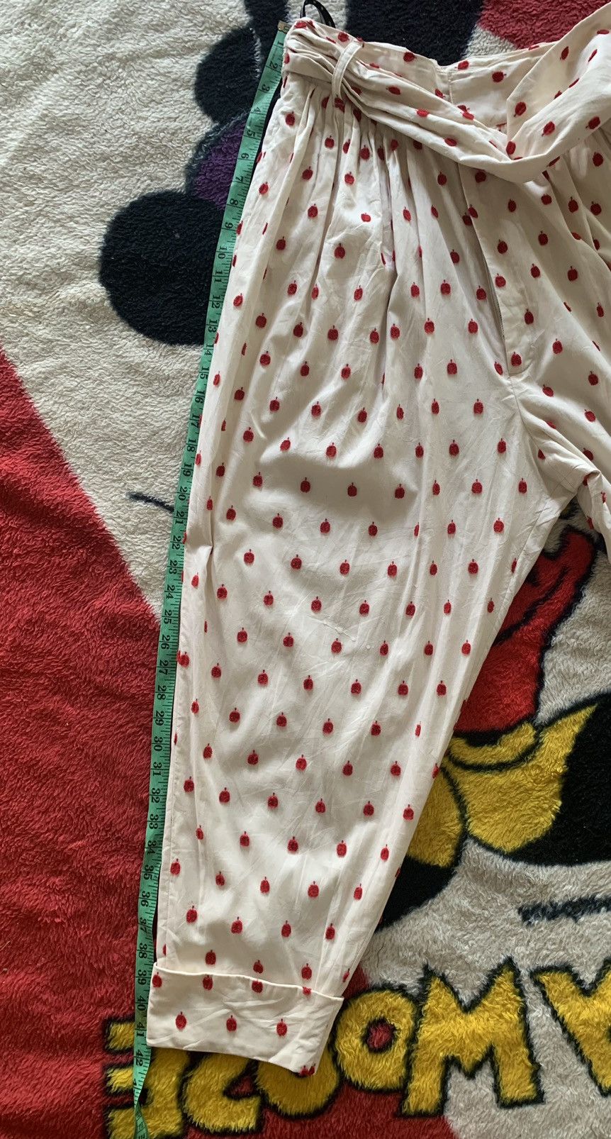 Issey Miyake × mercibeaucoup Vintage mercibeaucoup crop pant polka dot Size US 28 / EU 44 - 15 Thumbnail