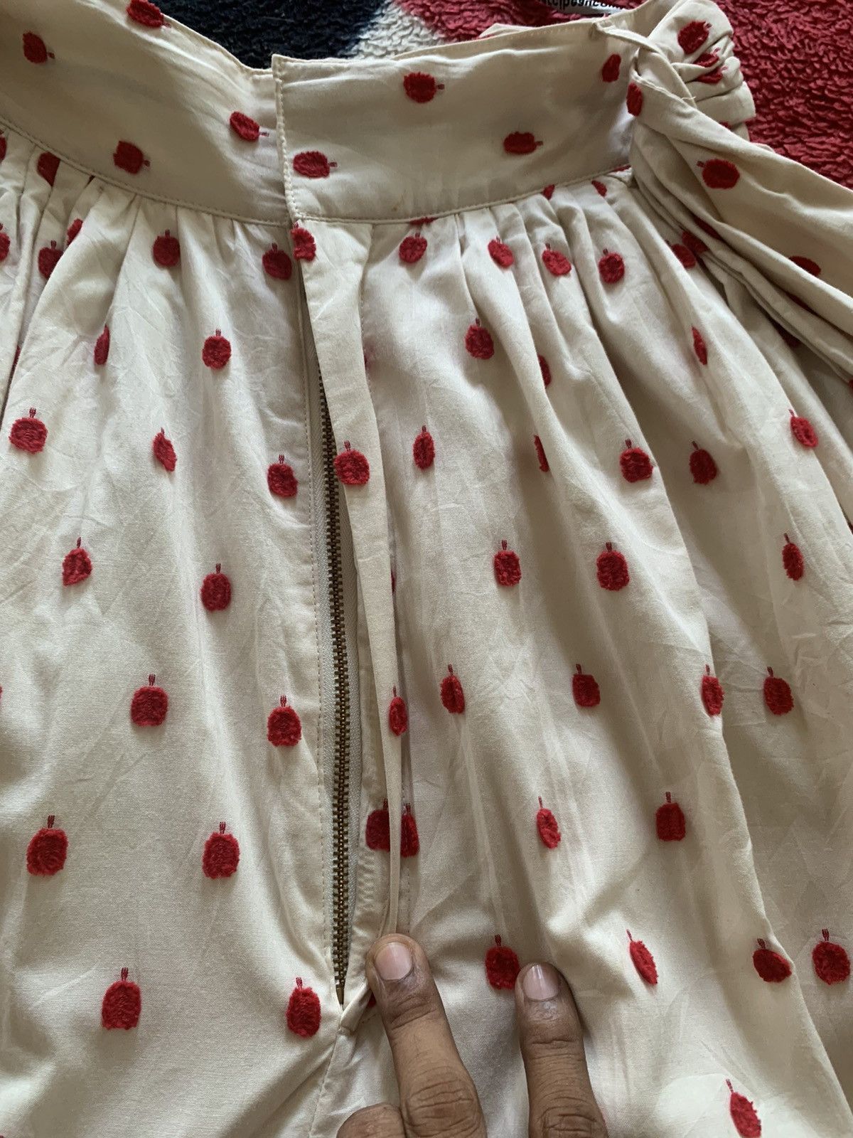 Issey Miyake × mercibeaucoup Vintage mercibeaucoup crop pant polka dot Size US 28 / EU 44 - 6 Thumbnail