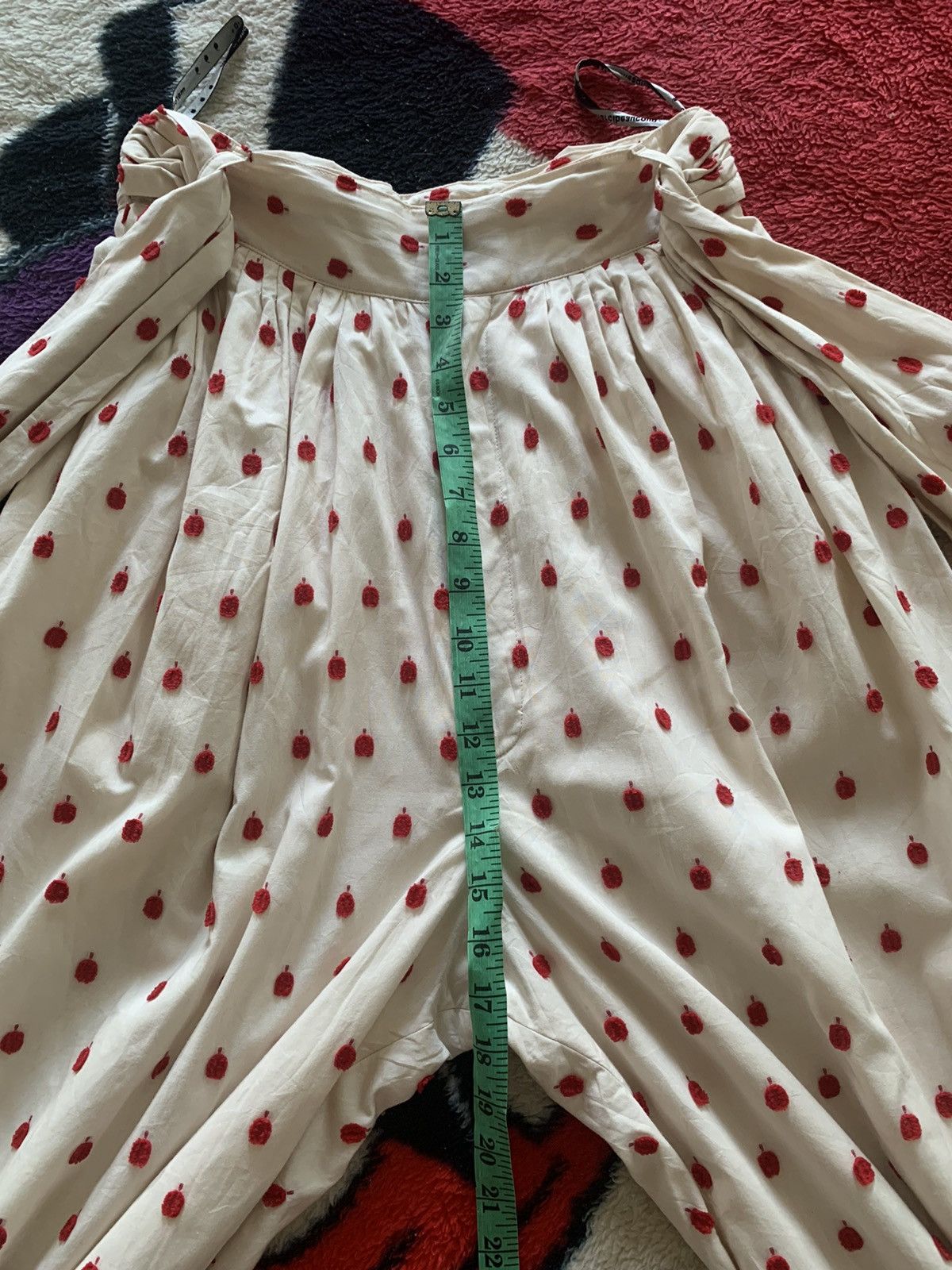 Issey Miyake × mercibeaucoup Vintage mercibeaucoup crop pant polka dot Size US 28 / EU 44 - 5 Thumbnail