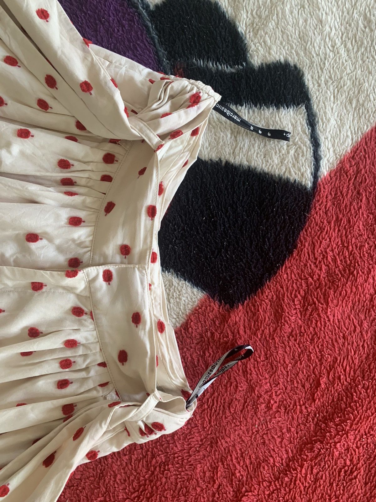 Issey Miyake × mercibeaucoup Vintage mercibeaucoup crop pant polka dot Size US 28 / EU 44 - 4 Thumbnail