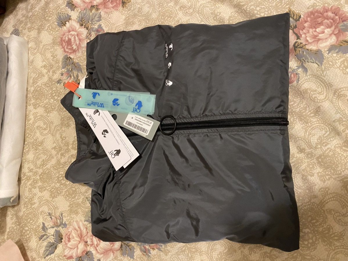 Off-White OFF-WHITE Diagonal Grey Track Jacket Size US M / EU 48-50 / 2 - 3 Thumbnail