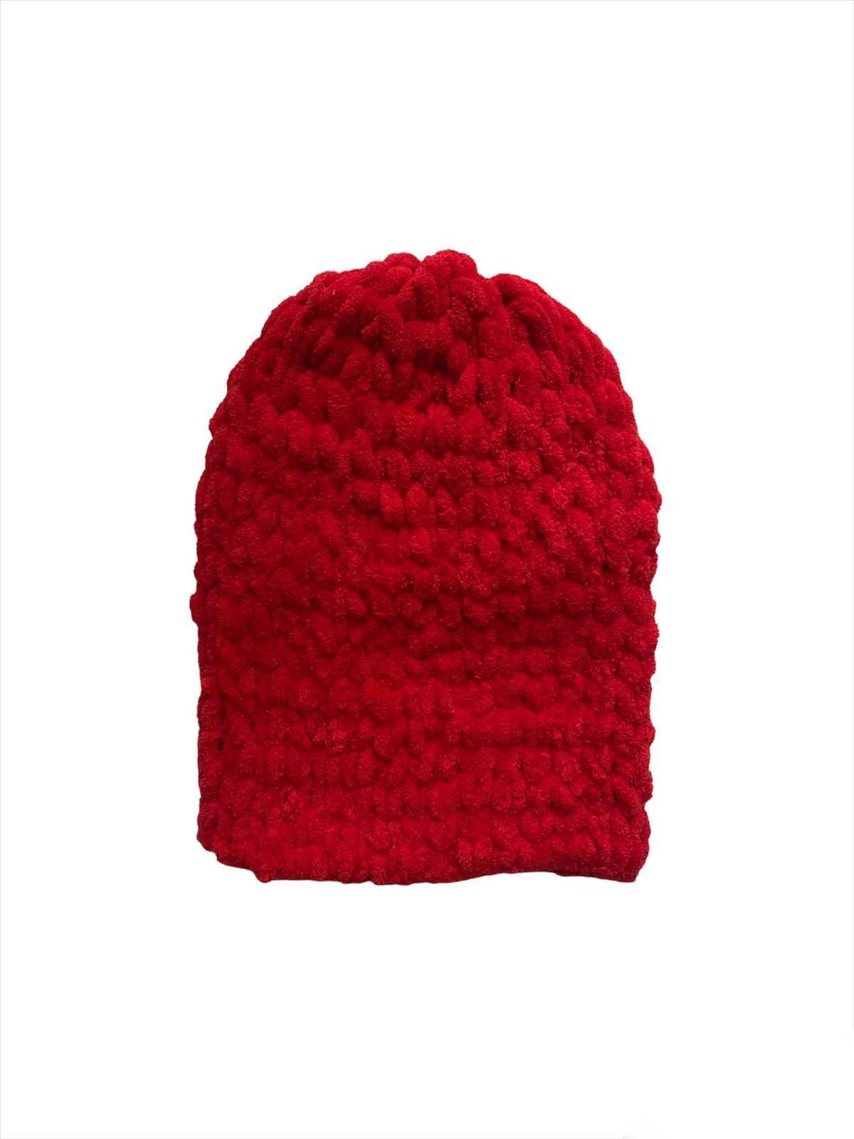 Handmade × Japanese Brand Handmade Fluffy Knitted Balaclava Bunny Teddy Bear Style Size ONE SIZE - 3 Thumbnail