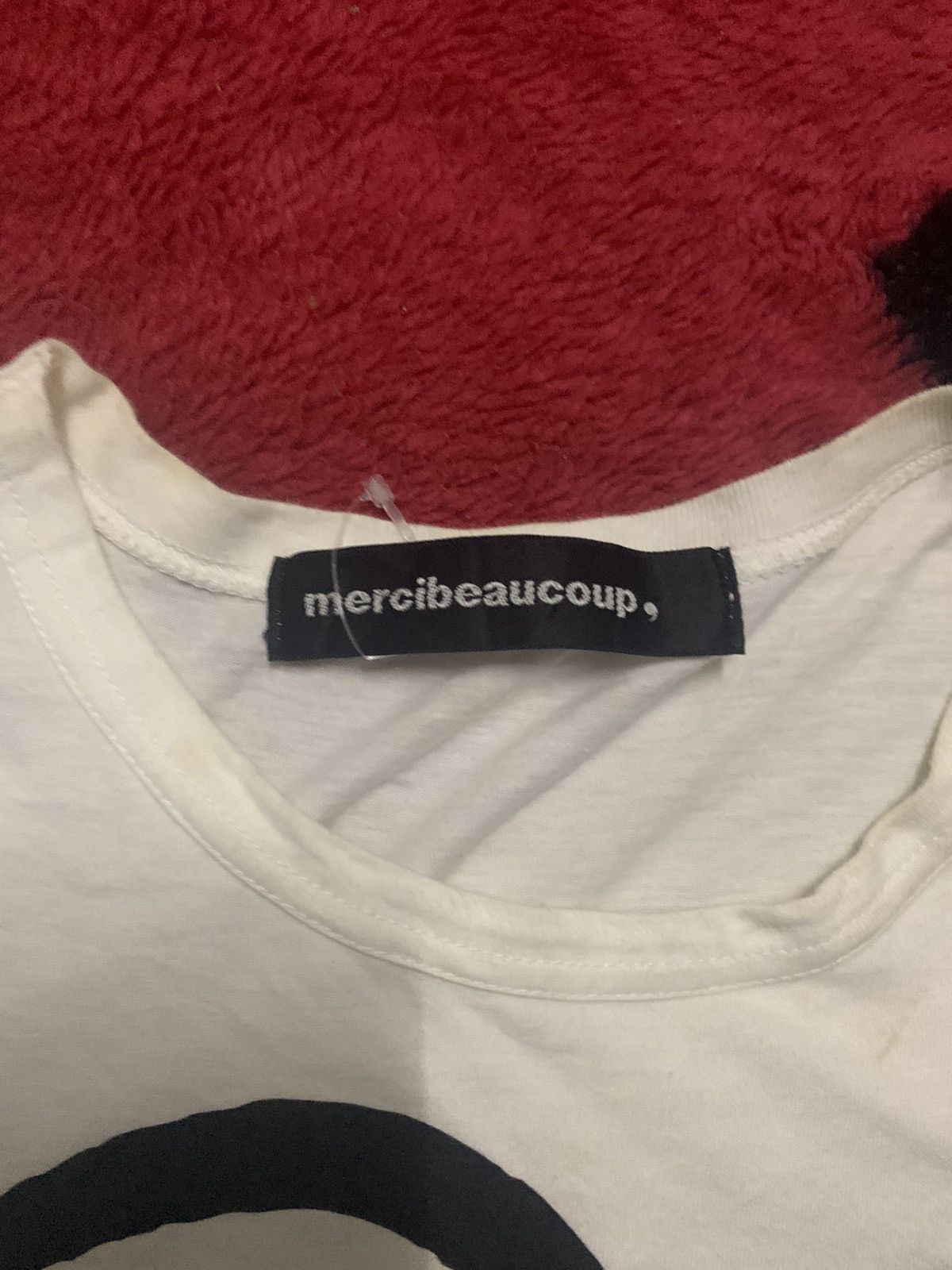 Issey Miyake × Japanese Brand × mercibeaucoup 90s ISSEY MIYAKE NE-NET TSHIRT BIG PRINT Size US S / EU 44-46 / 1 - 2 Thumbnail