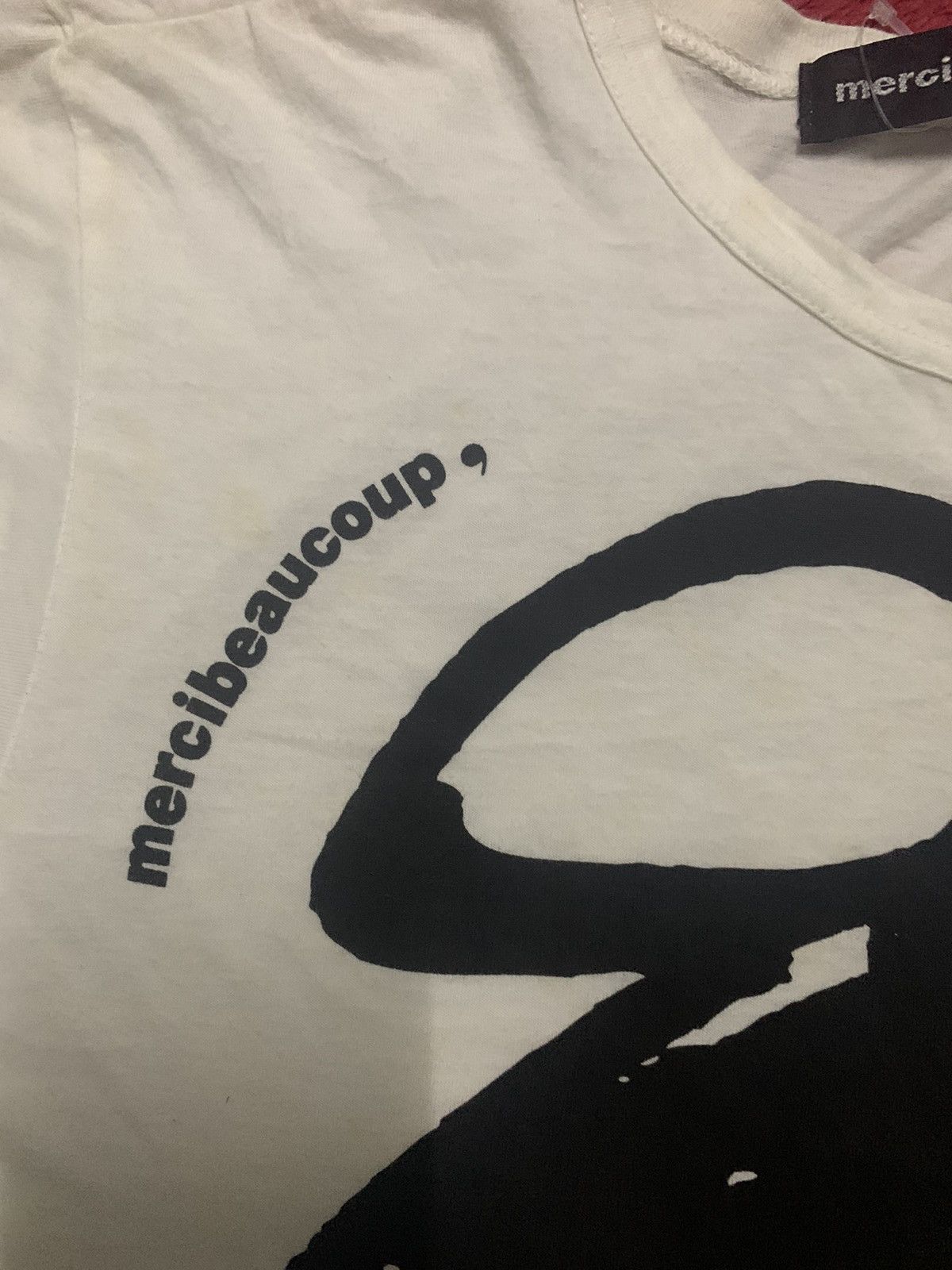 Issey Miyake × Japanese Brand × mercibeaucoup 90s ISSEY MIYAKE NE-NET TSHIRT BIG PRINT Size US S / EU 44-46 / 1 - 3 Thumbnail