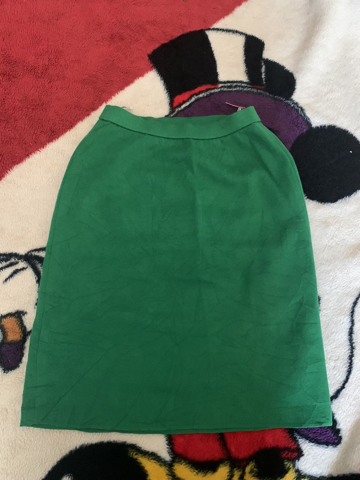Vintage × Yves Saint Laurent Vintage rare yves saint laurent skirt green colour Size 26" / US 2 / IT 38 - 1 Thumbnail
