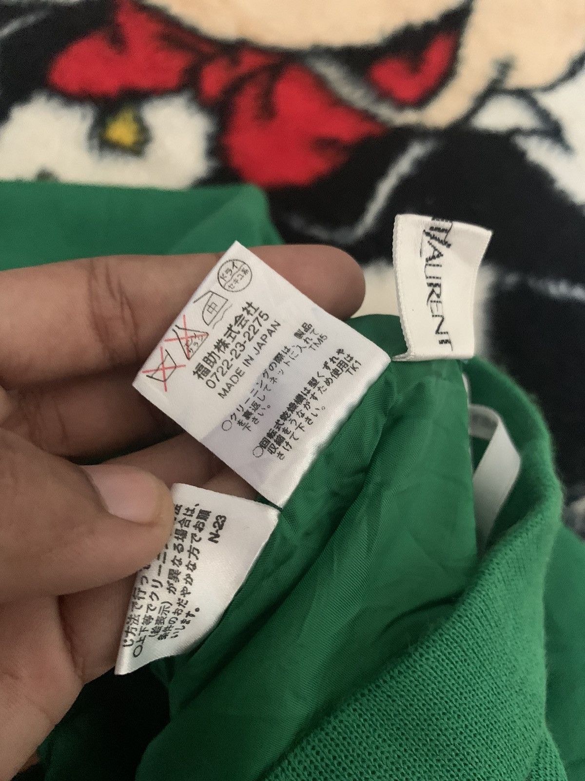 Vintage × Yves Saint Laurent Vintage rare yves saint laurent skirt green colour Size 26" / US 2 / IT 38 - 6 Thumbnail