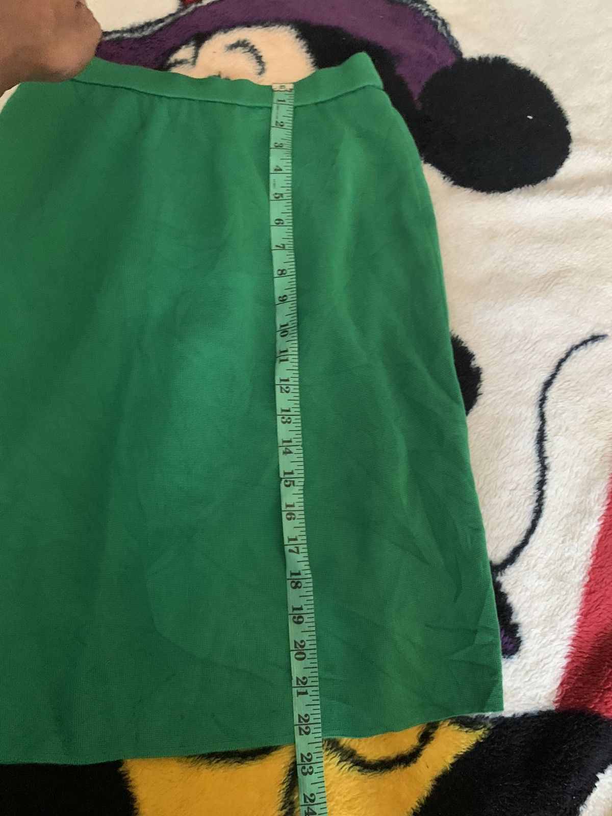 Vintage × Yves Saint Laurent Vintage rare yves saint laurent skirt green colour Size 26" / US 2 / IT 38 - 9 Thumbnail