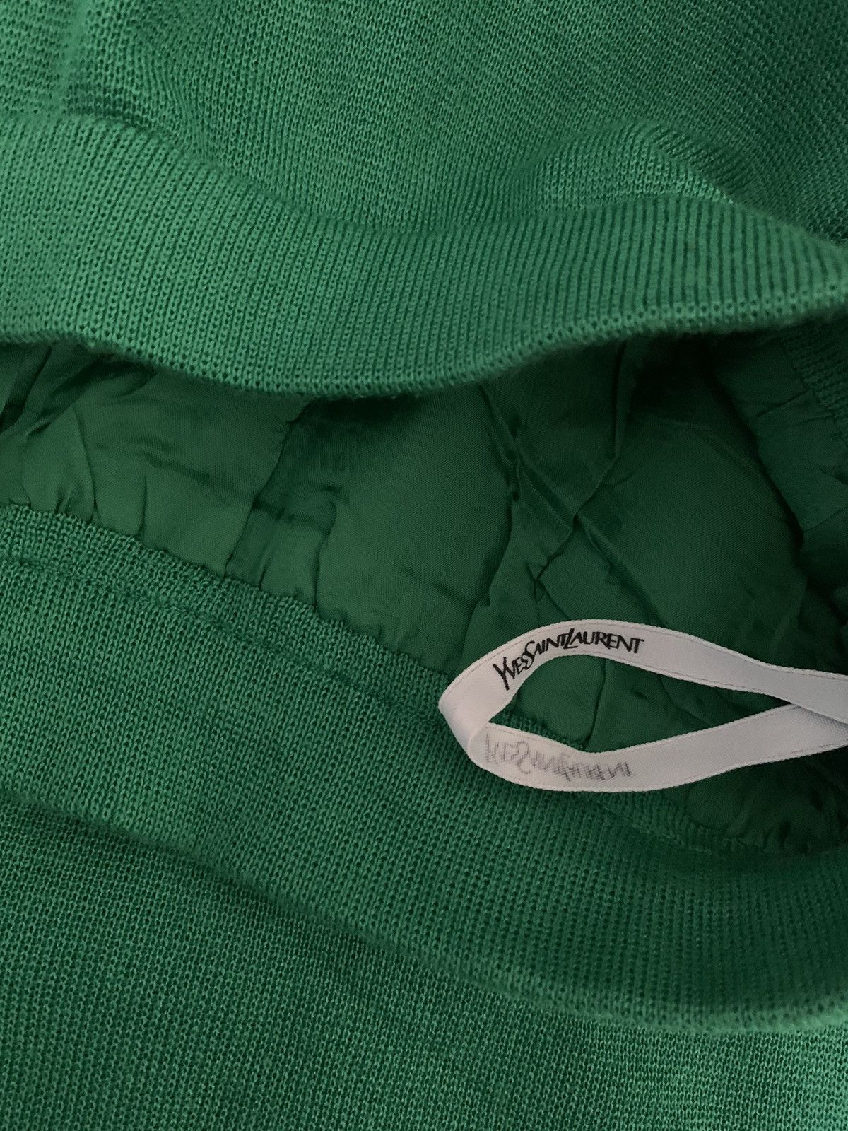 Vintage × Yves Saint Laurent Vintage rare yves saint laurent skirt green colour Size 26" / US 2 / IT 38 - 3 Thumbnail