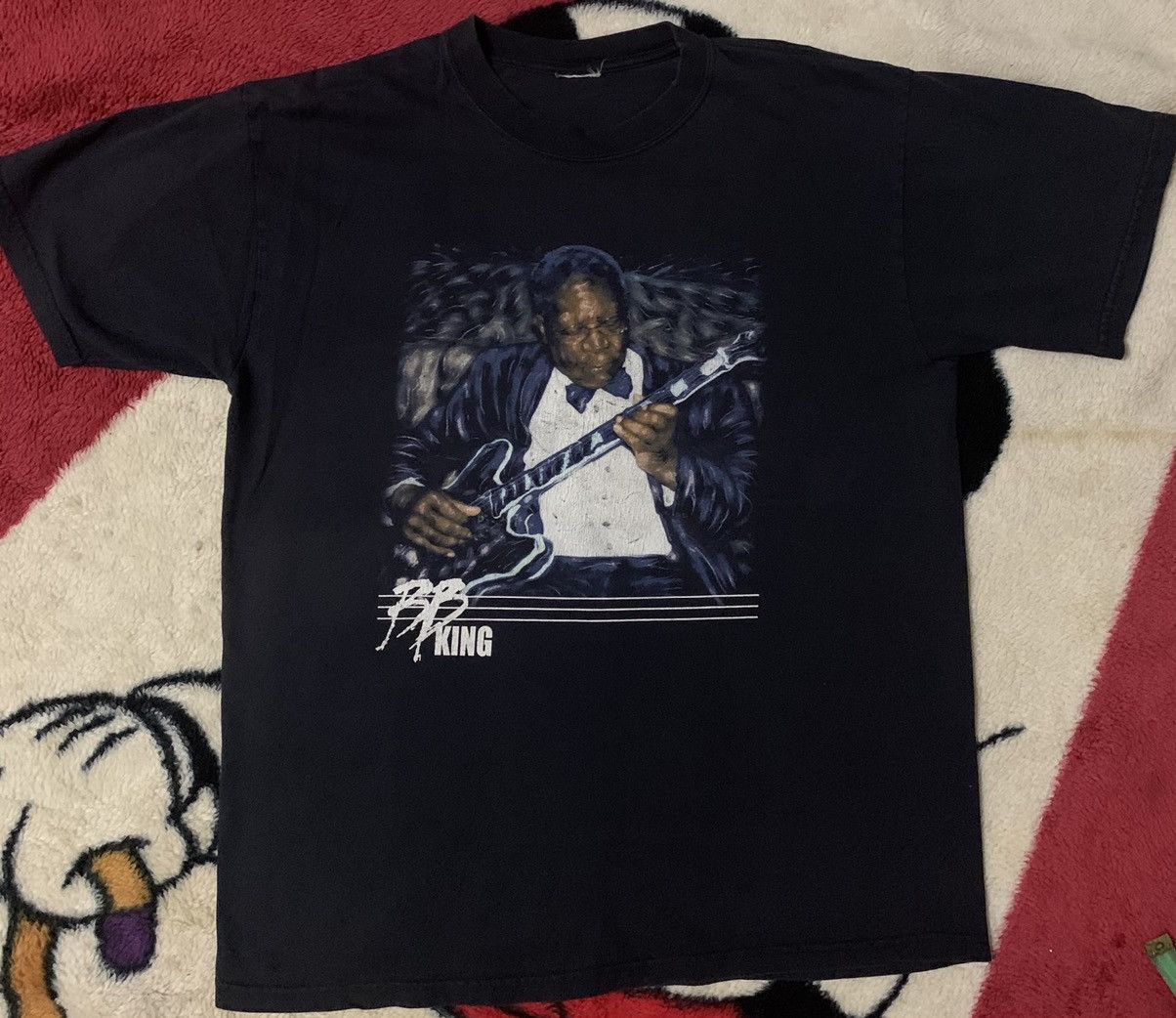 VINTAGE BB KING WORLD TOUR 2007 TSHIRT