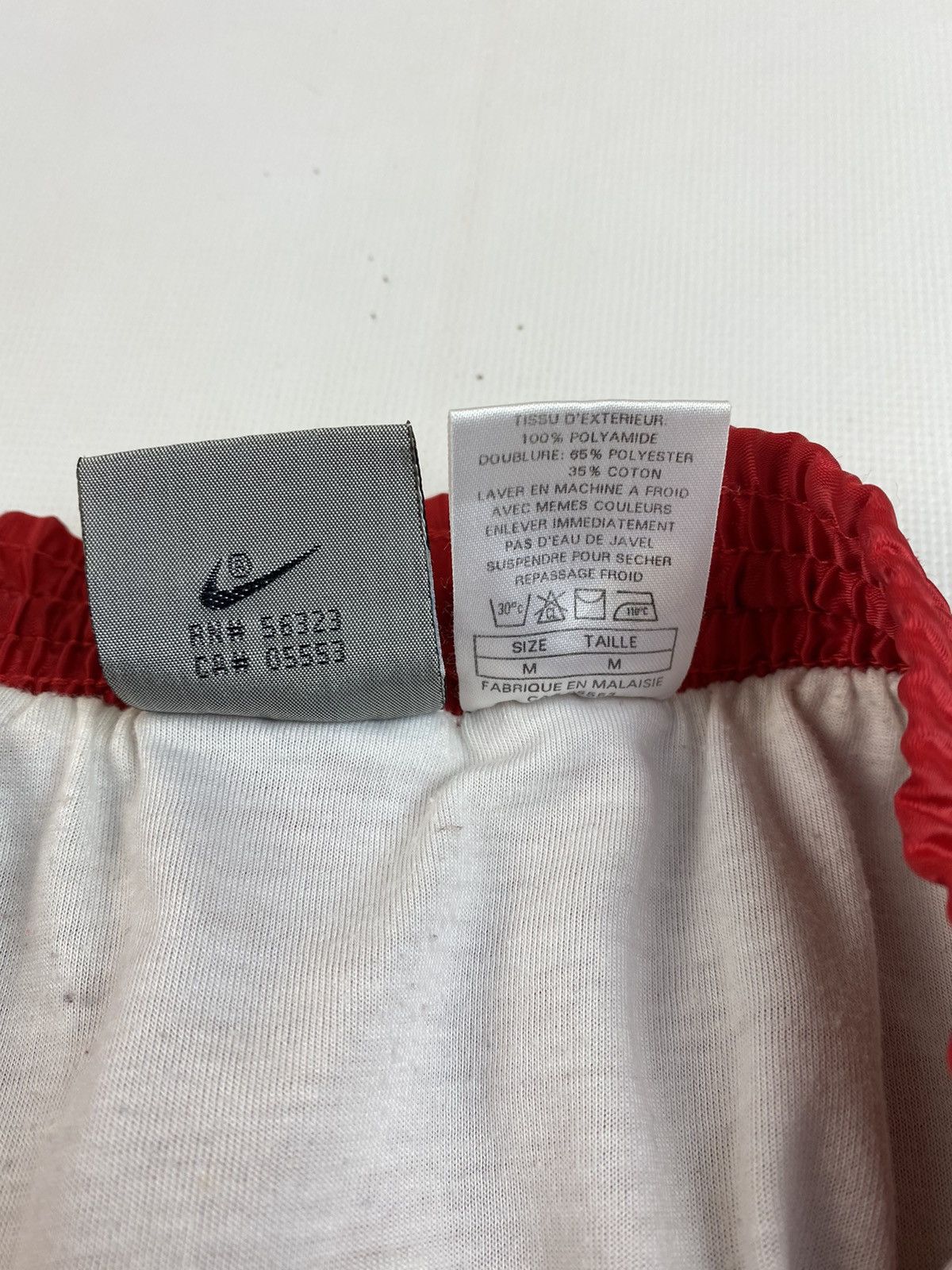 Nike × Vintage Vintage 80s Nike Nylon Shorts Size M Size US 31 - 9 Thumbnail