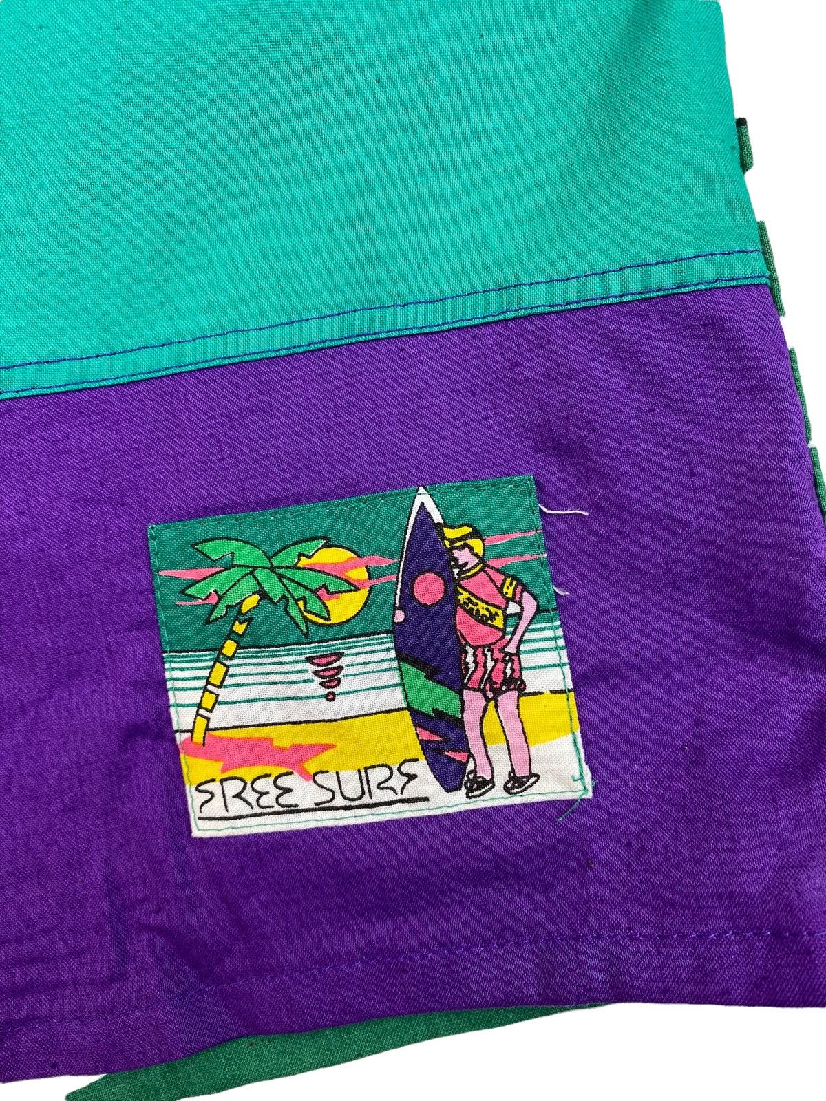 Vintage Mens Vintage Hawaii Surfing Crazy Shorts Size L Size US 34 / EU 50 - 4 Thumbnail