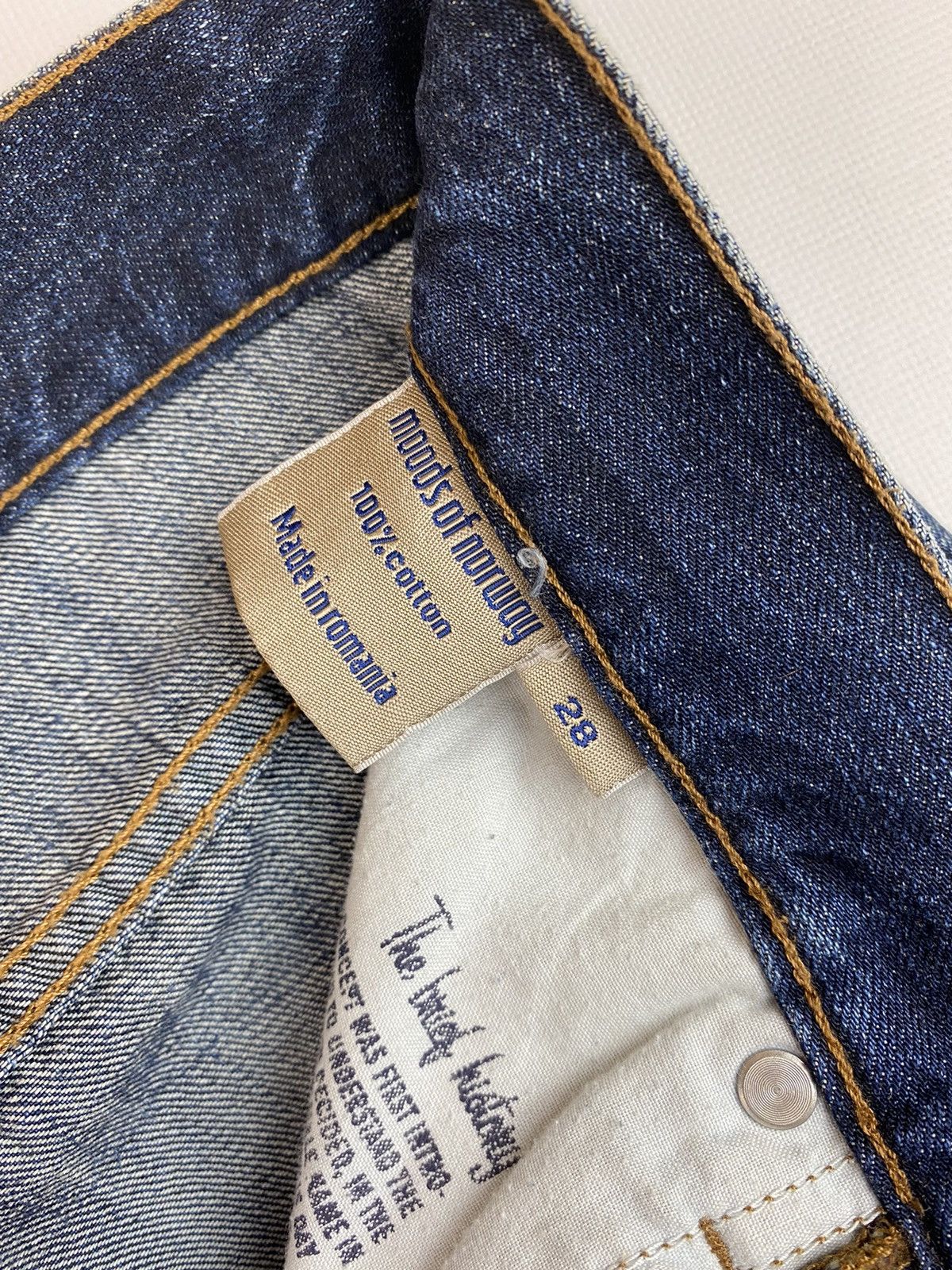 Vintage Moods Of Norway Denim Shorts Size 28 Size US 28 / EU 44 - 8 Thumbnail