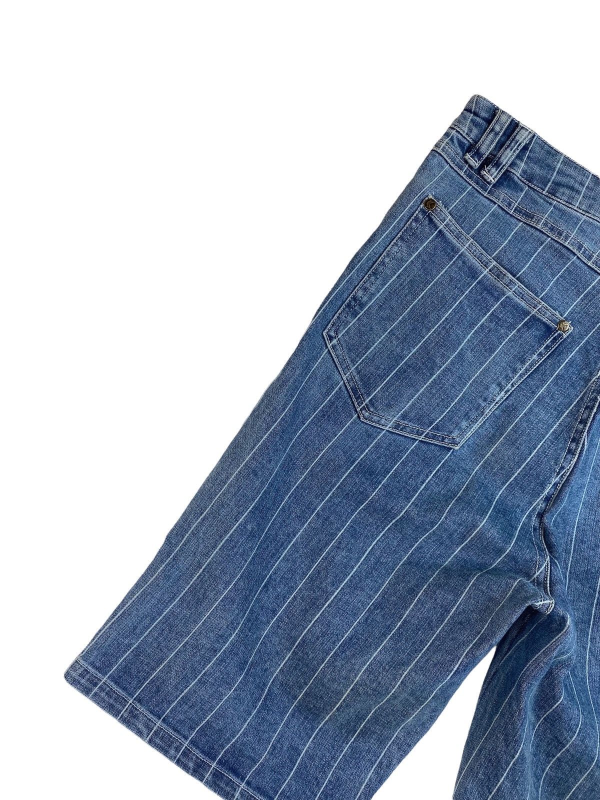Karl Kani × Vintage Vintage Karl Kani Oldschool Rap Denim Shorts Size US 31 - 4 Thumbnail