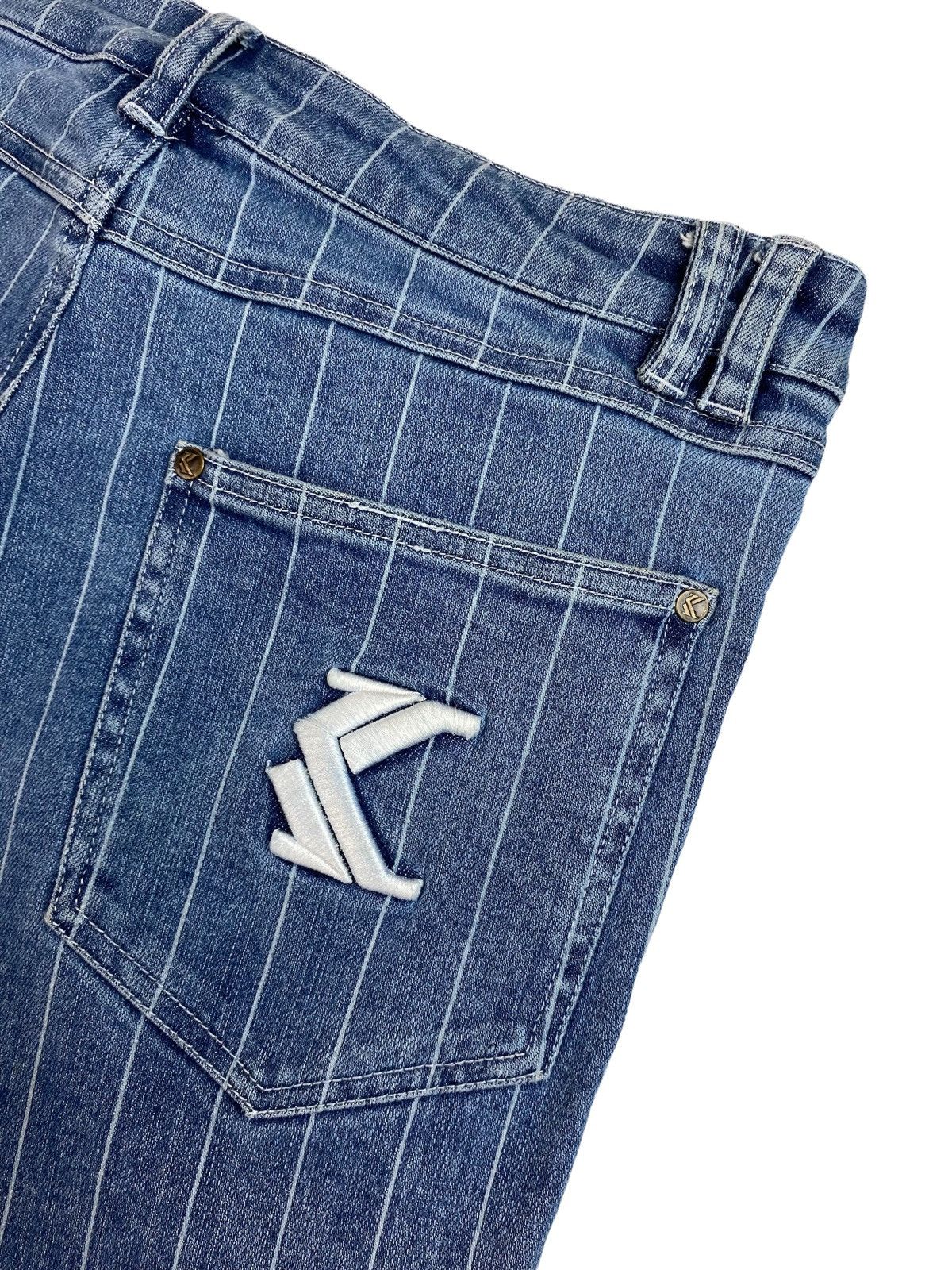 Karl Kani × Vintage Vintage Karl Kani Oldschool Rap Denim Shorts Size US 31 - 3 Thumbnail