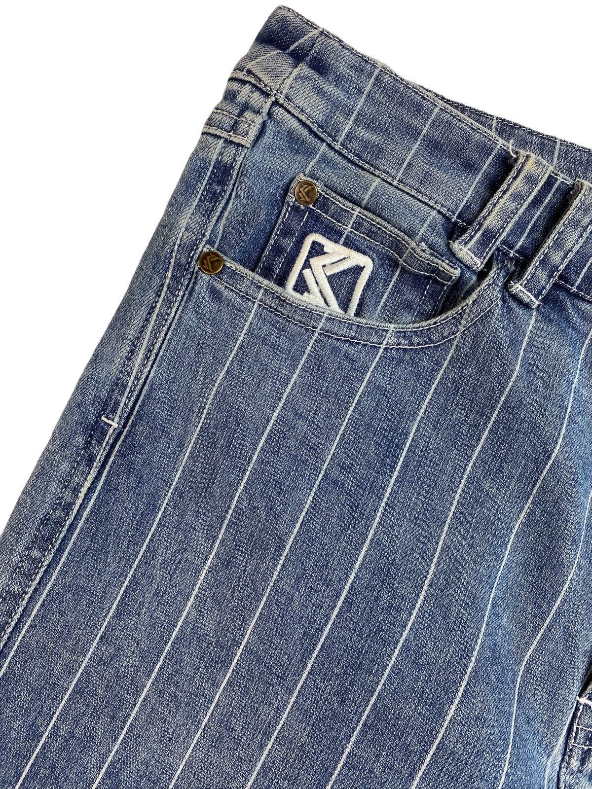 Karl Kani × Vintage Vintage Karl Kani Oldschool Rap Denim Shorts Size US 31 - 7 Thumbnail