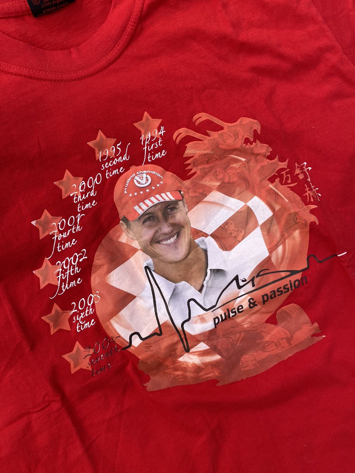 Ferrari × Vintage Michael Schumacher Ferrari world champion Vintage tshirt Size US M / EU 48-50 / 2 - 2 Thumbnail