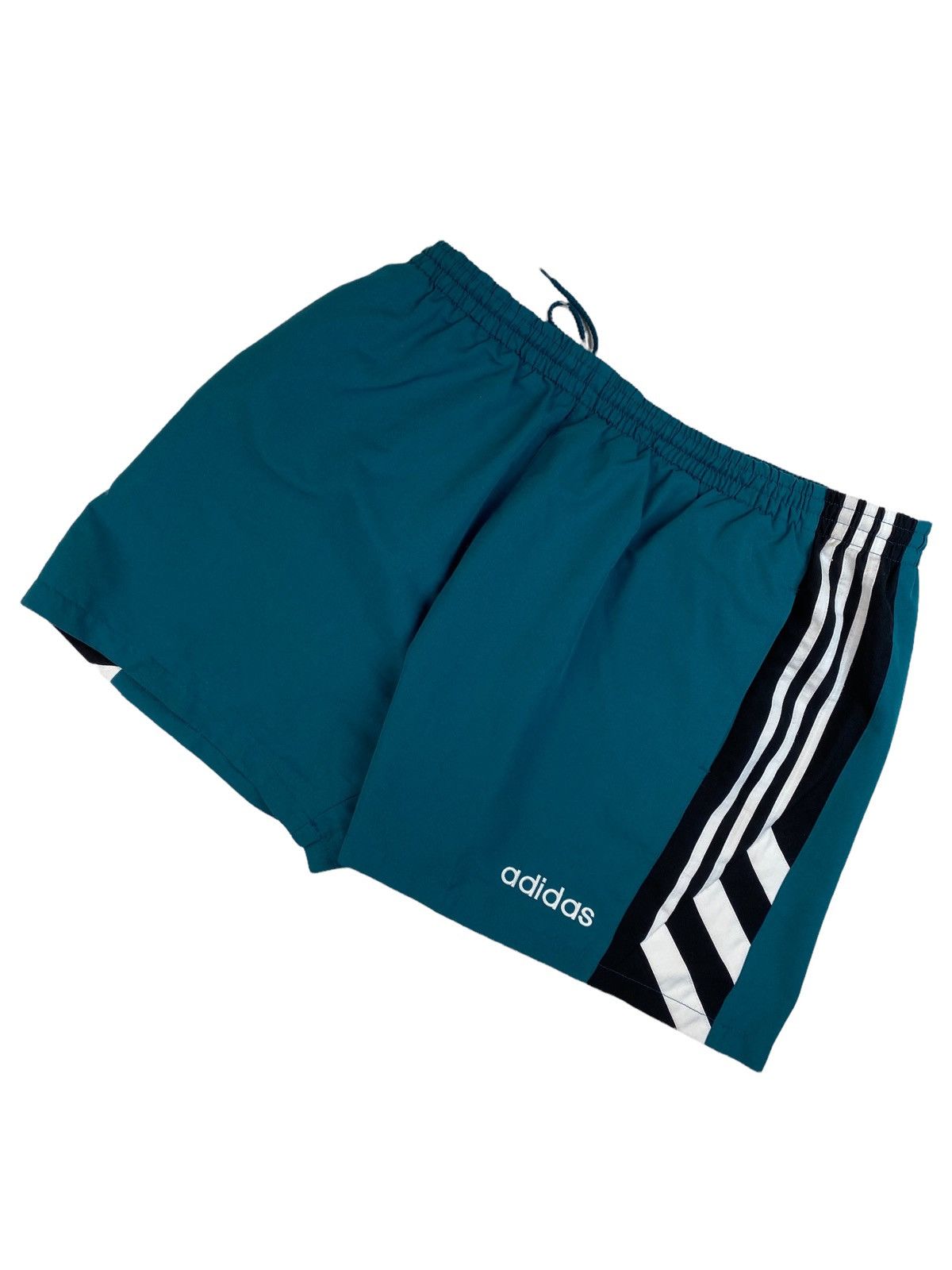 Adidas × Vintage Vintage Adidas Equipment Shorts Size XL Size US 34 / EU 50 - 4 Thumbnail