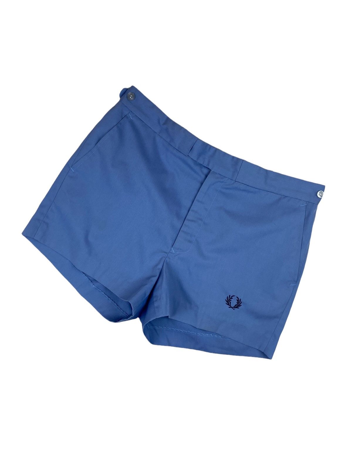 Fred Perry × Vintage Vintage 80's Fred Perry Retro Designer Shorts Size US 33 - 2 Thumbnail