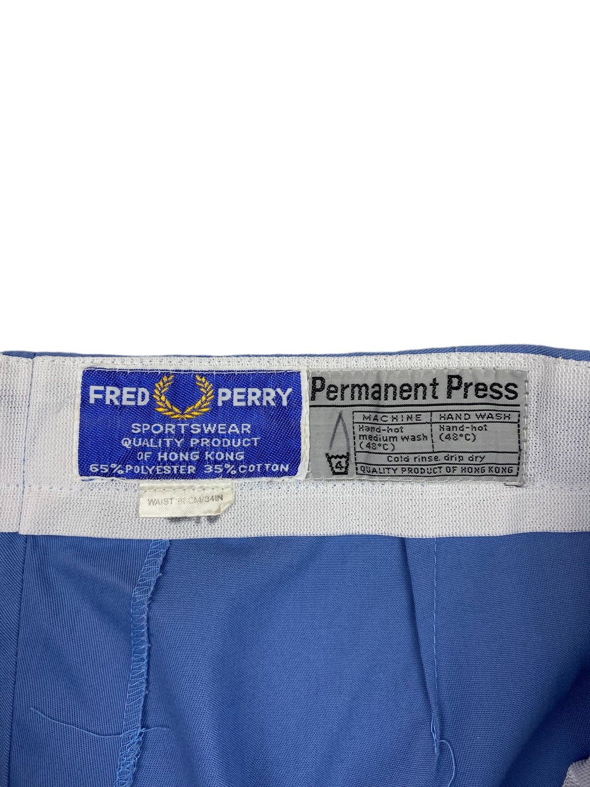 Fred Perry × Vintage Vintage 80's Fred Perry Retro Designer Shorts Size US 33 - 8 Thumbnail
