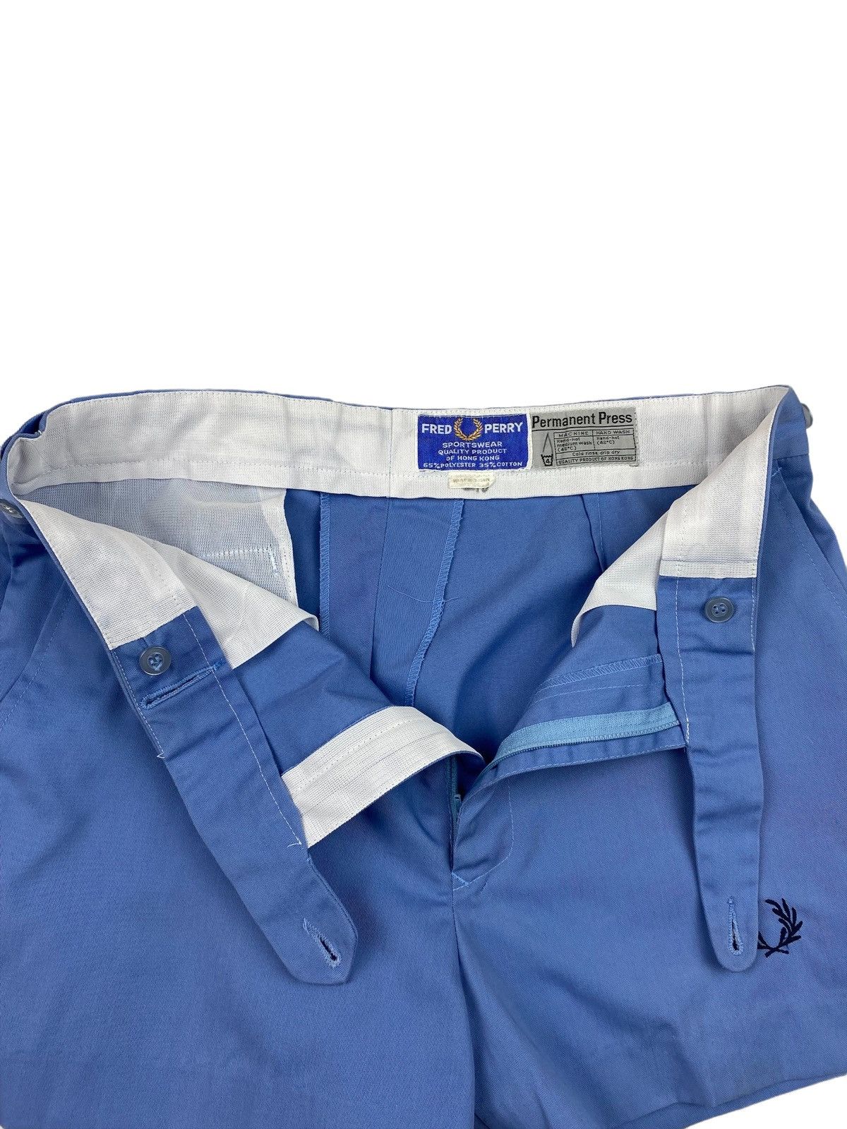 Fred Perry × Vintage Vintage 80's Fred Perry Retro Designer Shorts Size US 33 - 10 Thumbnail