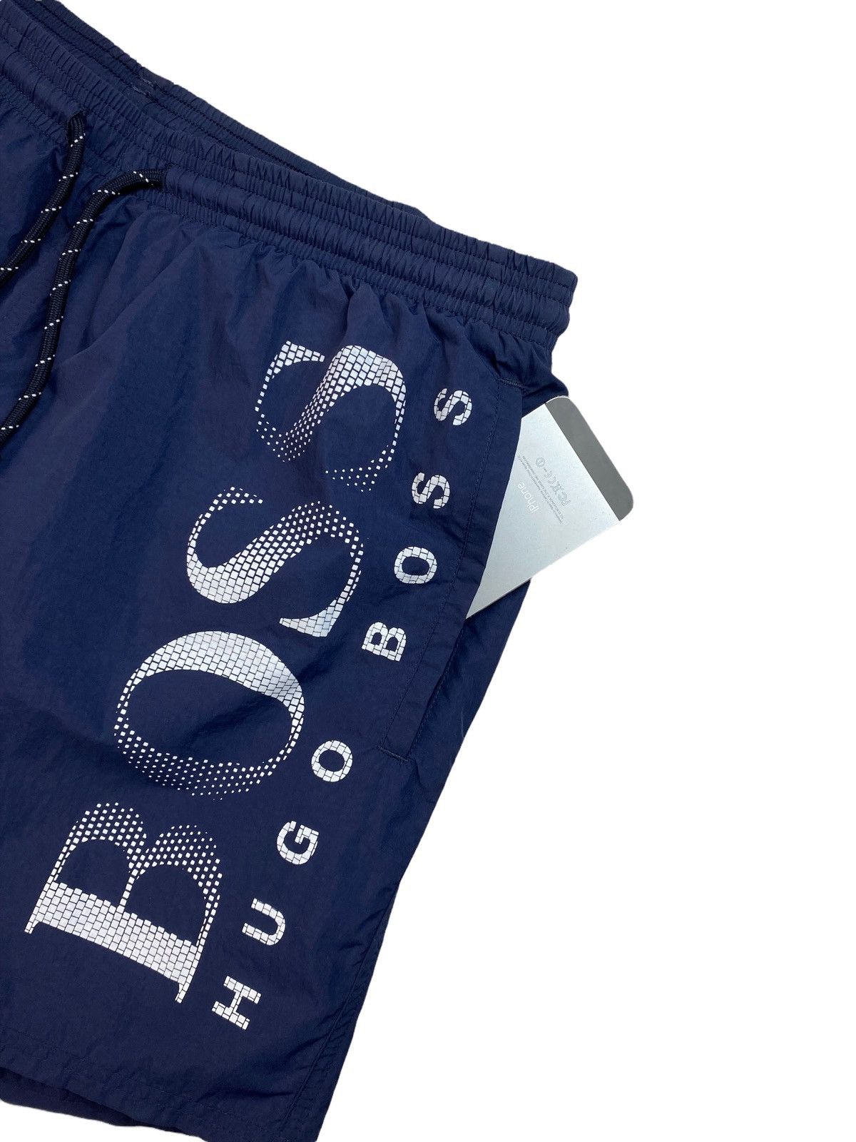 Hugo Boss Hugo Boss Nylon Big Logo Shorts Size US 33 - 5 Thumbnail