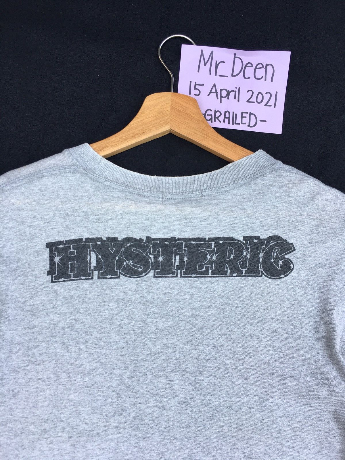 Hysteric Glamour Rare Jukebox From Hell Hysteric Glamour Spellout Tee Size US S / EU 44-46 / 1 - 21 Thumbnail