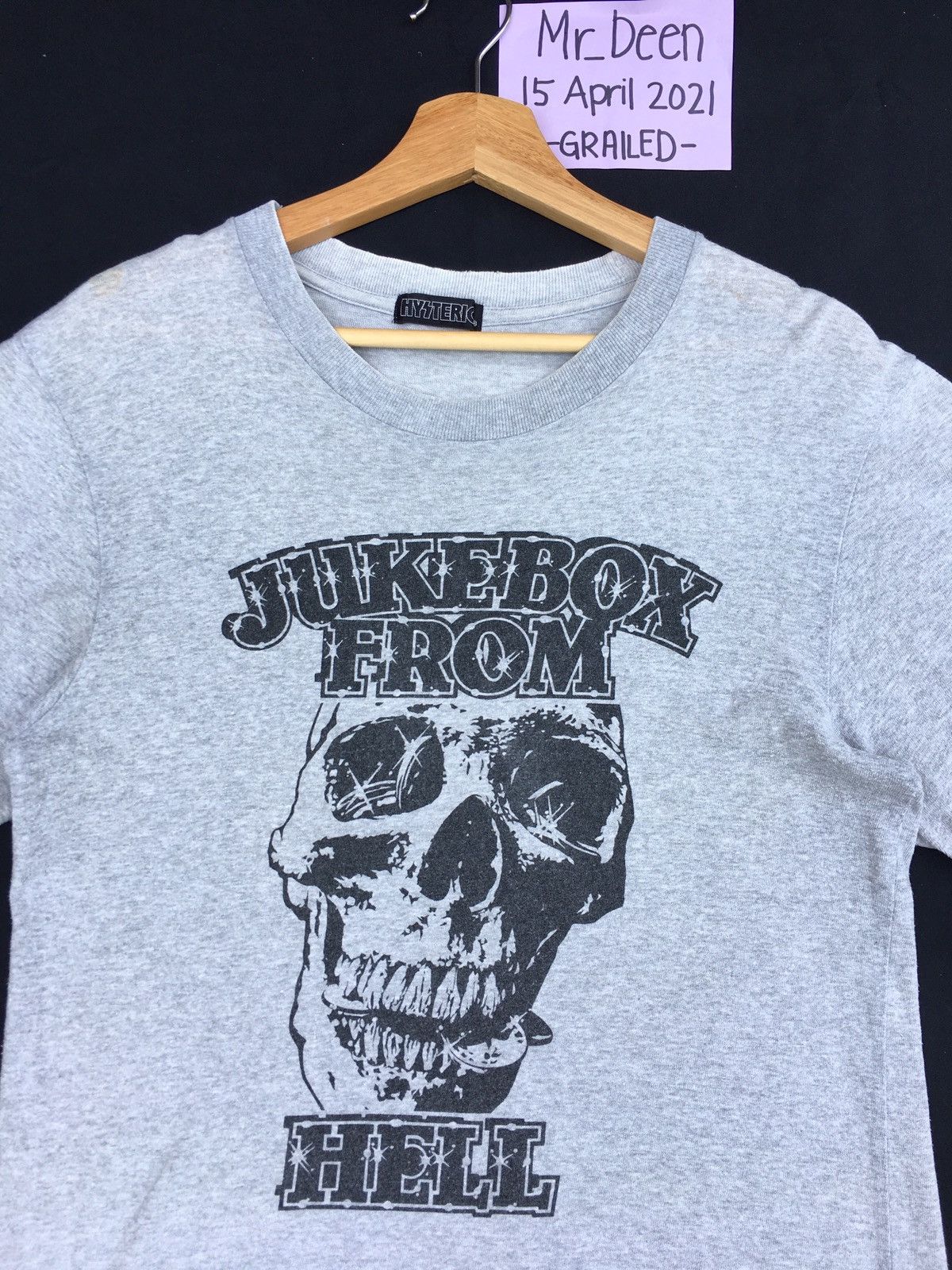 Hysteric Glamour Rare Jukebox From Hell Hysteric Glamour Spellout Tee Size US S / EU 44-46 / 1 - 4 Thumbnail