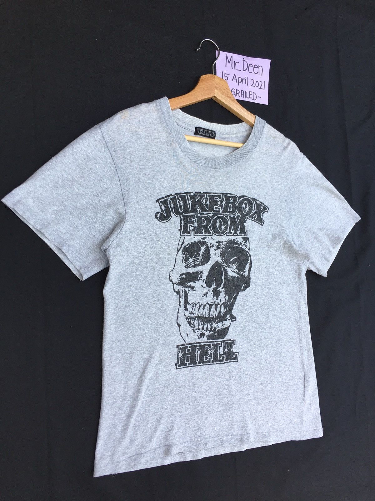 Hysteric Glamour Rare Jukebox From Hell Hysteric Glamour Spellout Tee Size US S / EU 44-46 / 1 - 2 Thumbnail