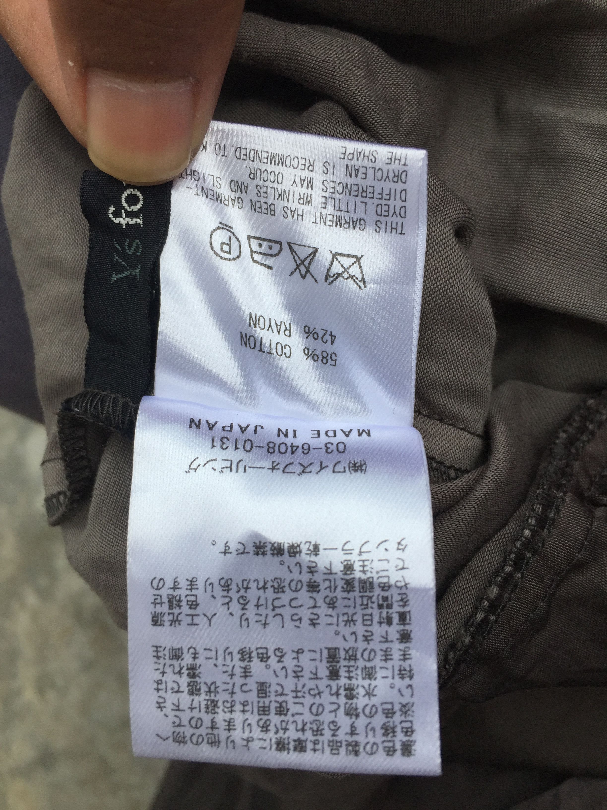 Yohji Yamamoto Y's for living Yohji Yamamoto Trousers 27-30 manual waist Size US 29 - 8 Thumbnail