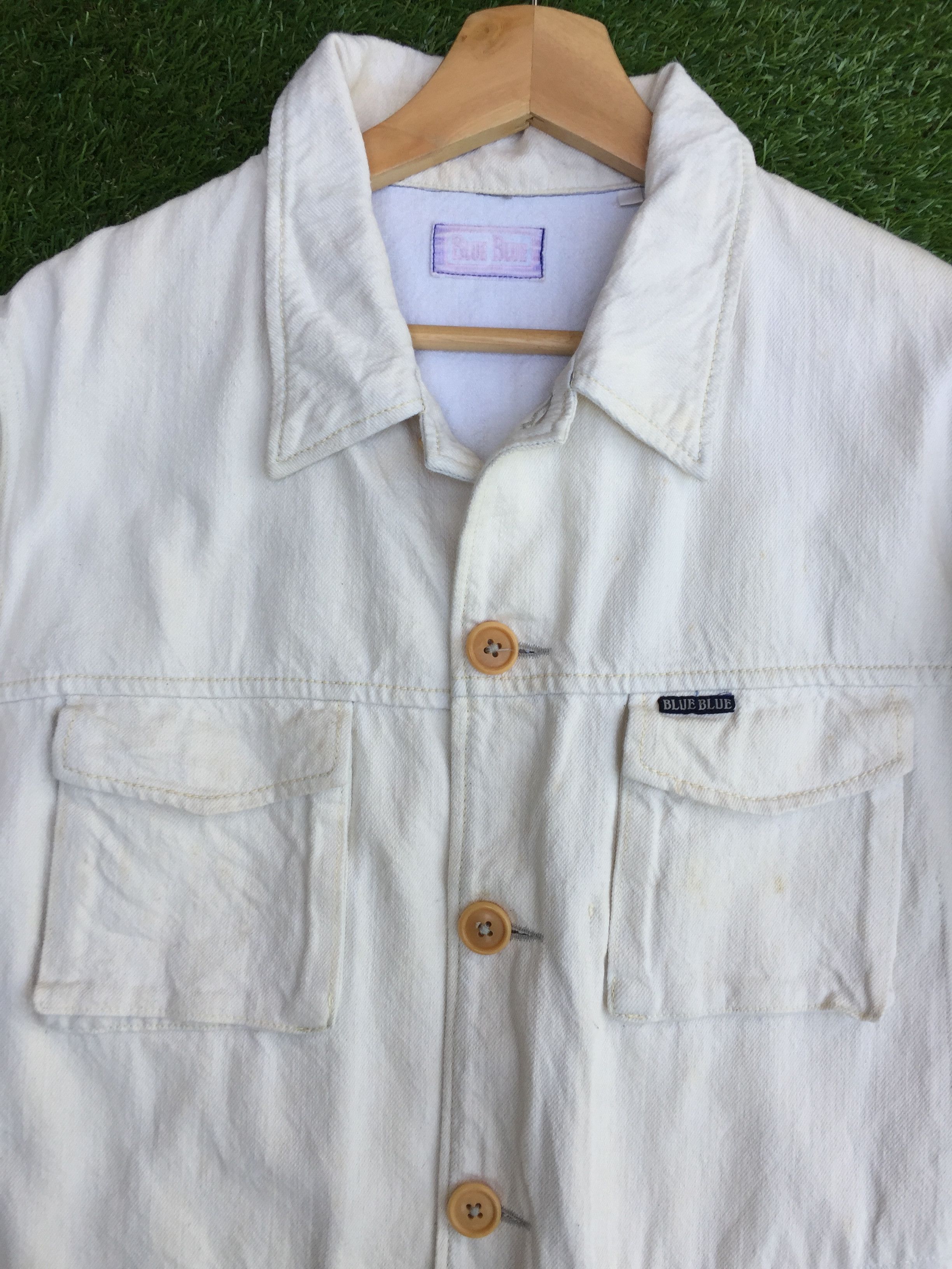 Blue Blue Japan B.L.U.E B.L.U.E JAPAN MULTIPOCKET Button Ups Jacket Size US M / EU 48-50 / 2 - 3 Thumbnail
