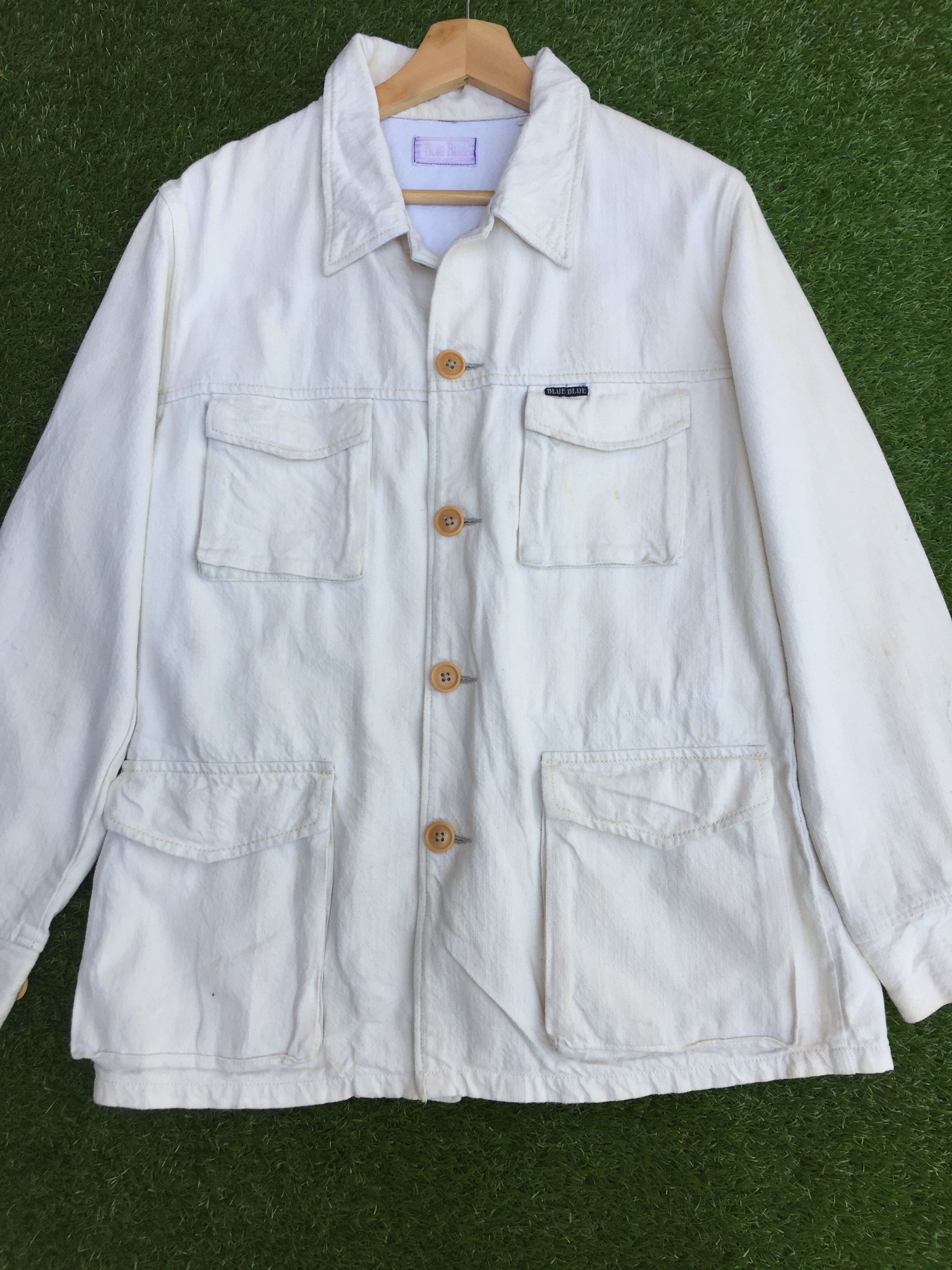 Blue Blue Japan B.L.U.E B.L.U.E JAPAN MULTIPOCKET Button Ups Jacket Size US M / EU 48-50 / 2 - 1 Thumbnail