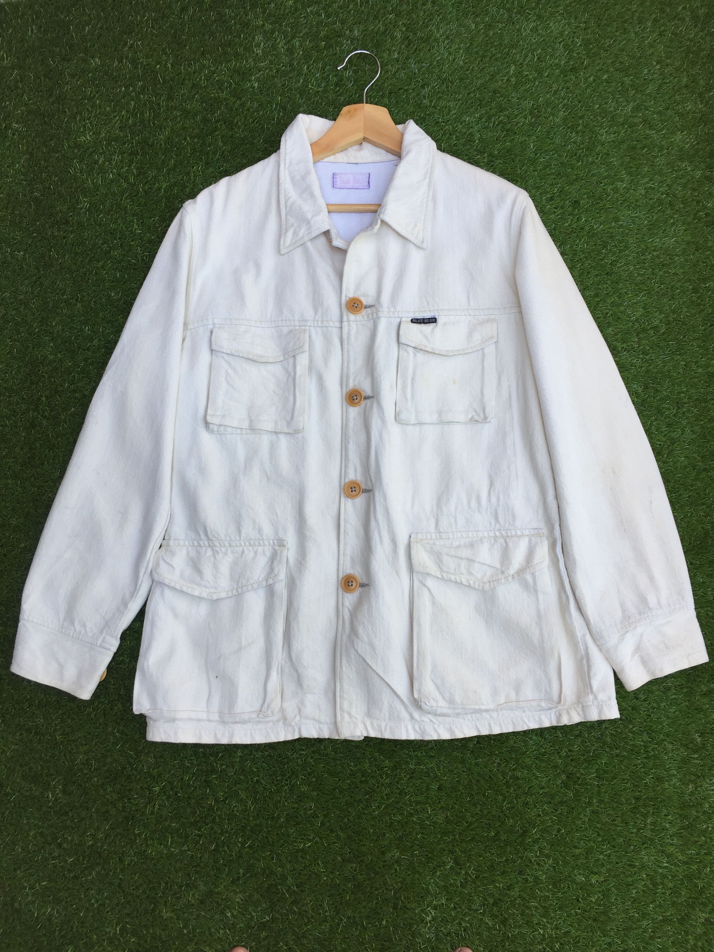 Blue Blue Japan B.L.U.E B.L.U.E JAPAN MULTIPOCKET Button Ups Jacket Size US M / EU 48-50 / 2 - 2 Thumbnail