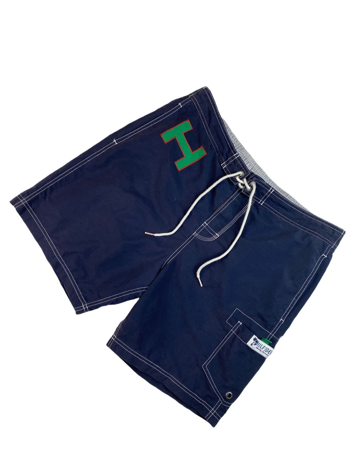 Tommy Hilfiger × Vintage Vintage Tommy Hilfiger Hawaii Shorts Size US 33 - 1 Thumbnail