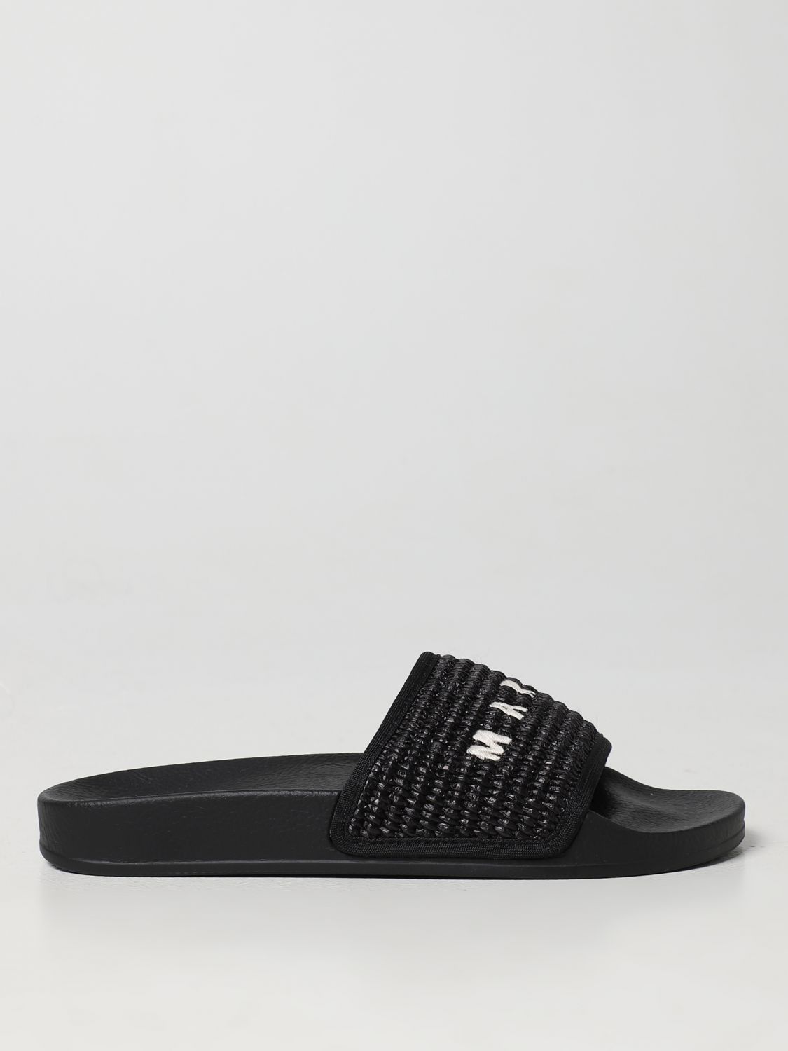 Marni Flat Sandals Woman Black