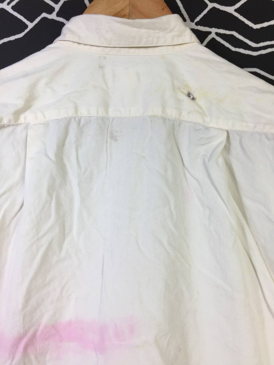 agnes b. Vtg Agnes B Homme Paris Classic Menswear Shirt Size US L / EU 52-54 / 3 - 8 Thumbnail