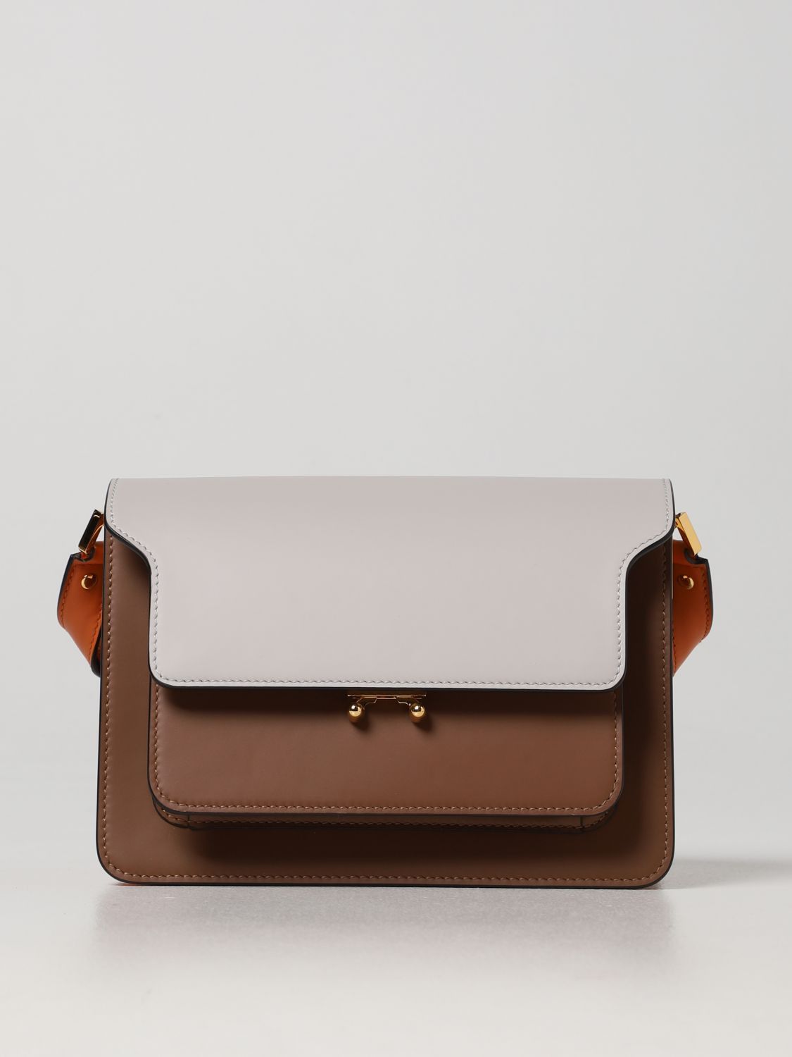 Marni Crossbody Bags Woman Grey