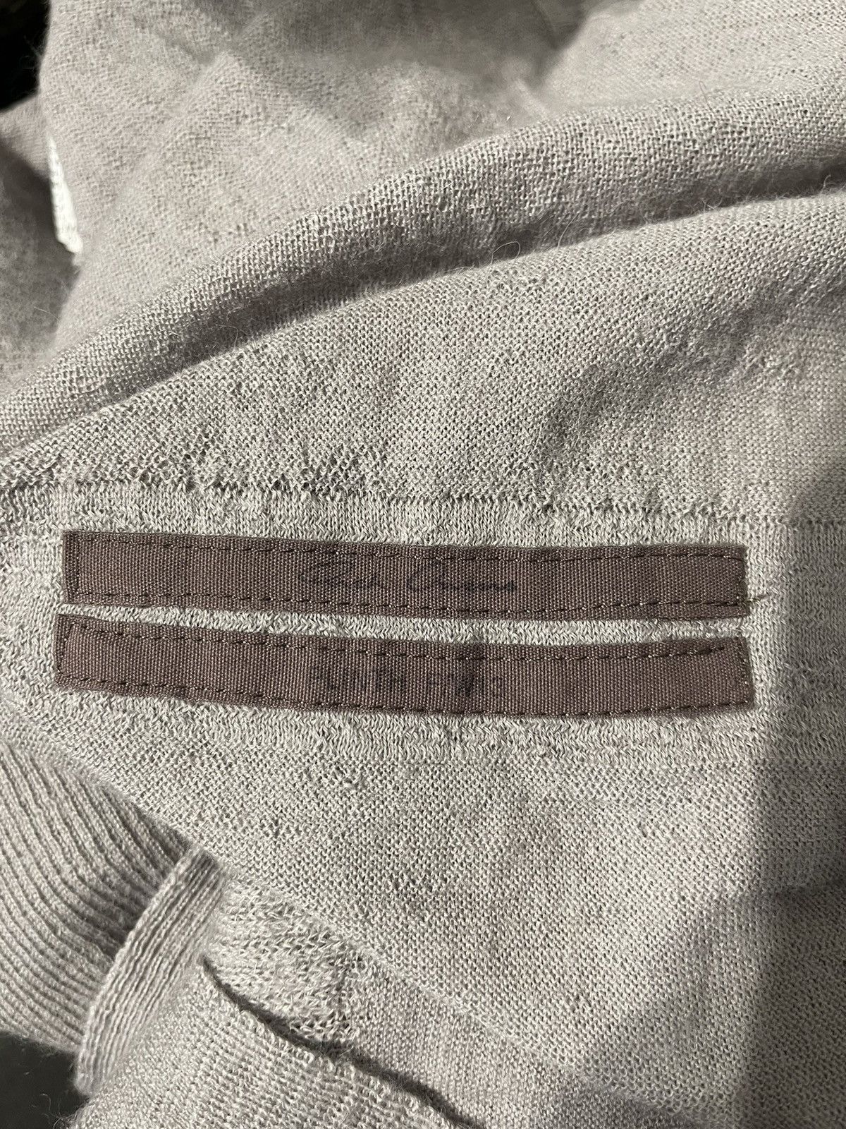 Rick Owens × Rick Owens Drkshdw Rick Owens Mainline 2013 Ice Alpaca Cardigan Size US M / EU 48-50 / 2 - 6 Thumbnail