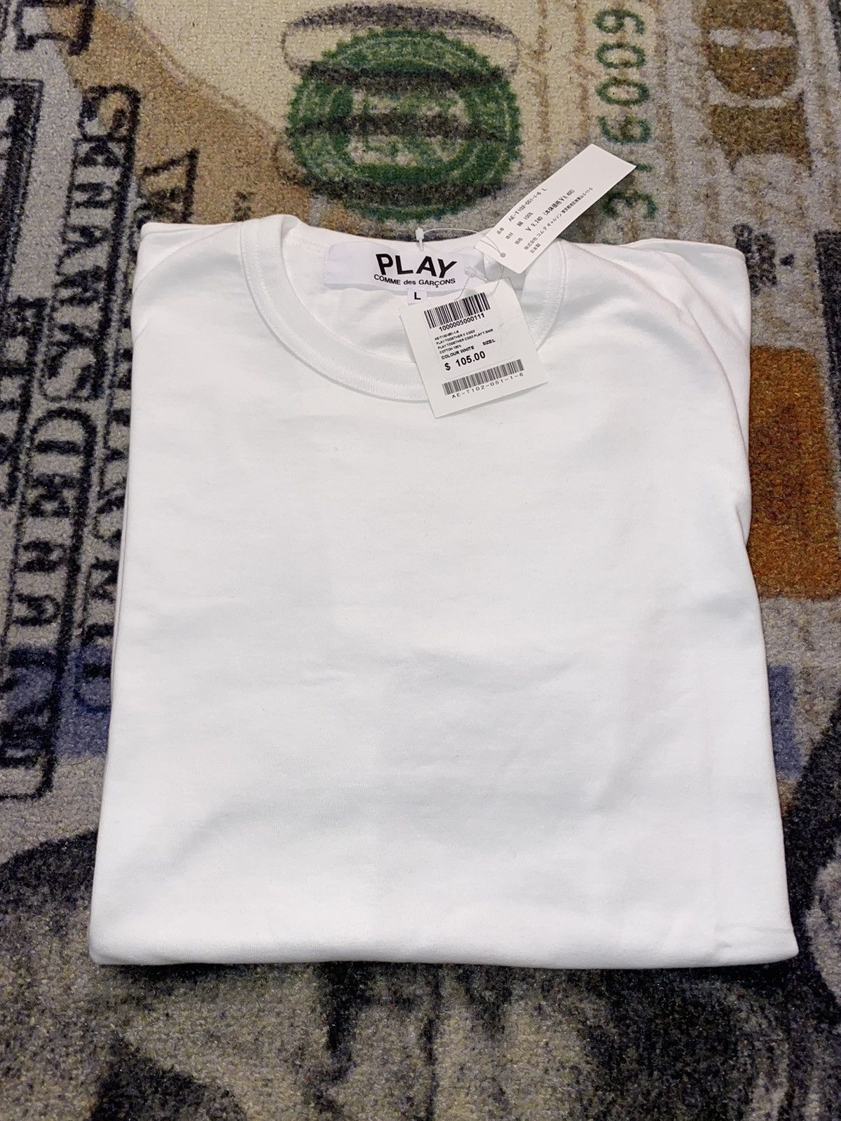 Comme des Garcons CDG Play Together T Shirt Size US L / EU 52-54 / 3 - 2 Thumbnail