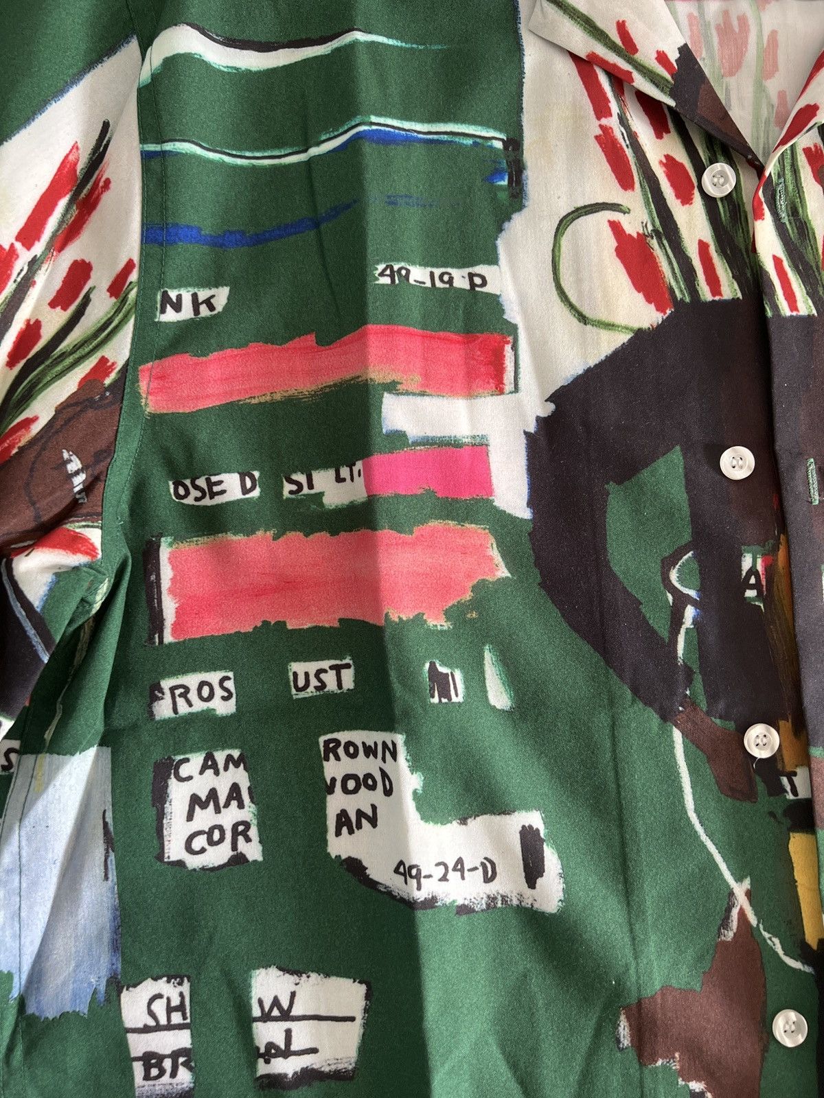 Jean-Michel Basquiat Jean-Michel Basquiat WACKO MARIA Guilty Parties Shirt RARE Size US L / EU 52-54 / 3 - 5 Thumbnail