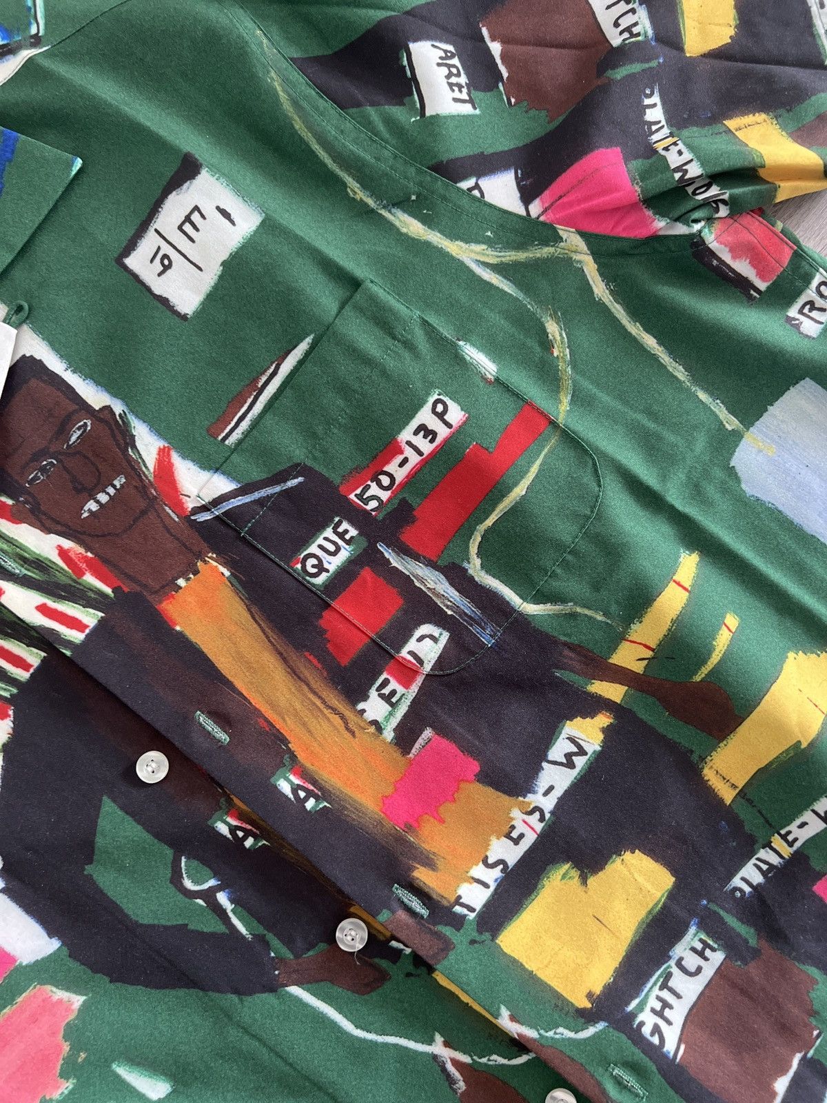 Jean-Michel Basquiat Jean-Michel Basquiat WACKO MARIA Guilty Parties Shirt RARE Size US L / EU 52-54 / 3 - 4 Thumbnail