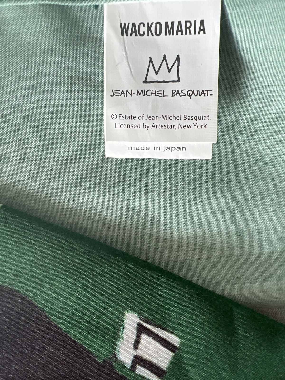 Jean-Michel Basquiat Jean-Michel Basquiat WACKO MARIA Guilty Parties Shirt RARE Size US L / EU 52-54 / 3 - 9 Thumbnail