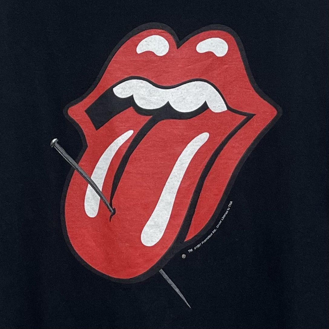 The Rolling Stones × Vintage The Rolling Stones T-Shirt Vintage 90s Sprint Tour 98 Size US XL / EU 56 / 4 - 3 Thumbnail