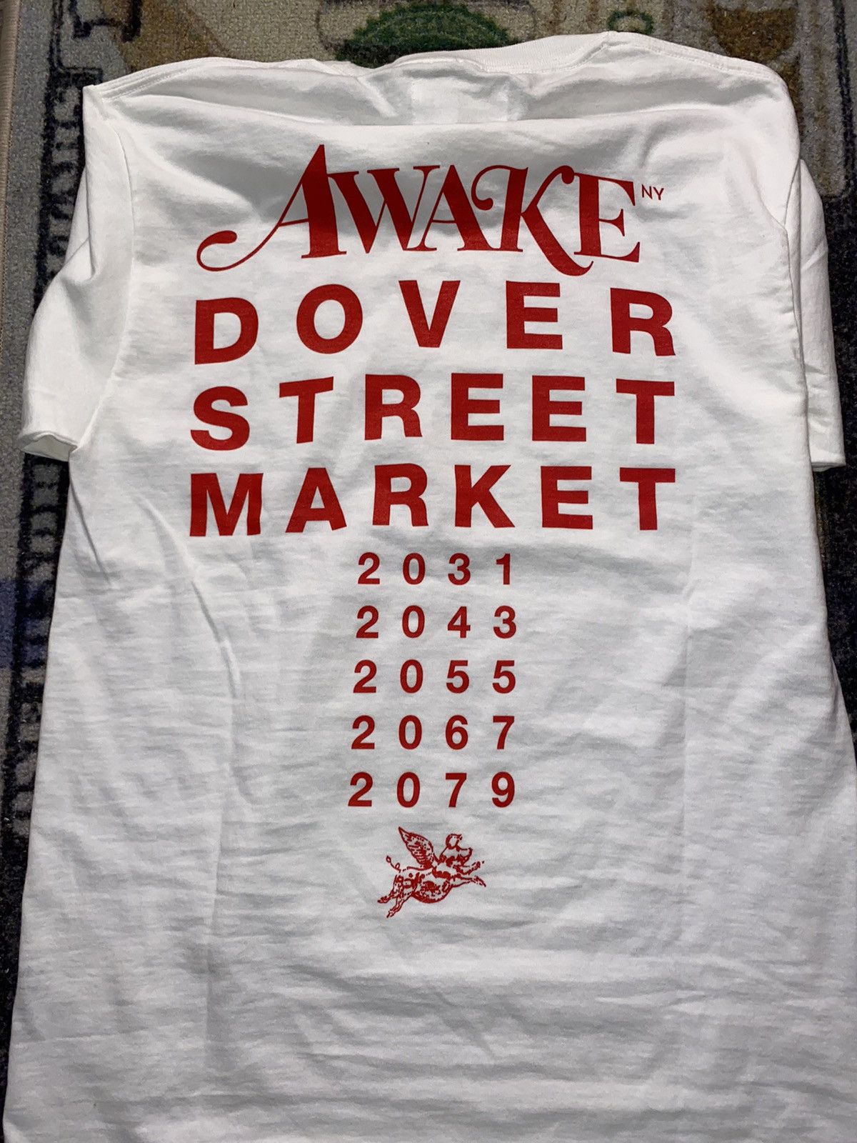 image of Year Of The Pig Awake Ny Dsm T Shirt in White, Men's (Size Small)