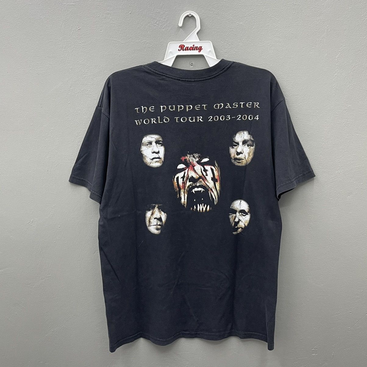 Band Tees × Vintage Vintage Y2k King Diamond The Puppet Master World Tour 2003 Size US L / EU 52-54 / 3 - 2 Thumbnail