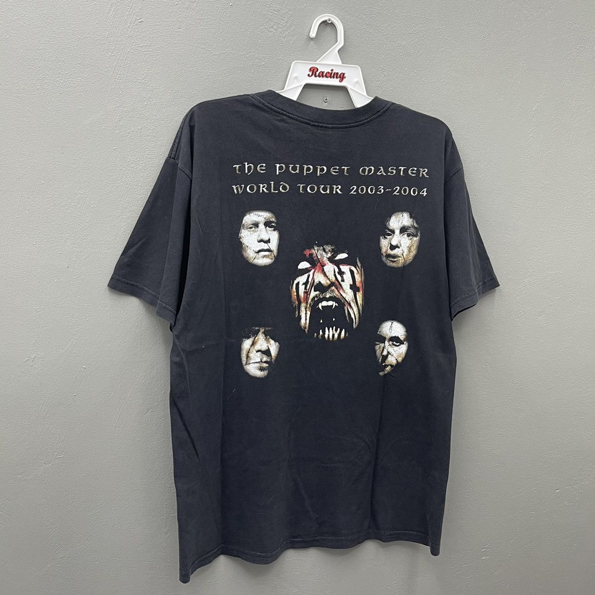 Band Tees × Vintage Vintage Y2k King Diamond The Puppet Master World Tour 2003 Size US L / EU 52-54 / 3 - 4 Thumbnail