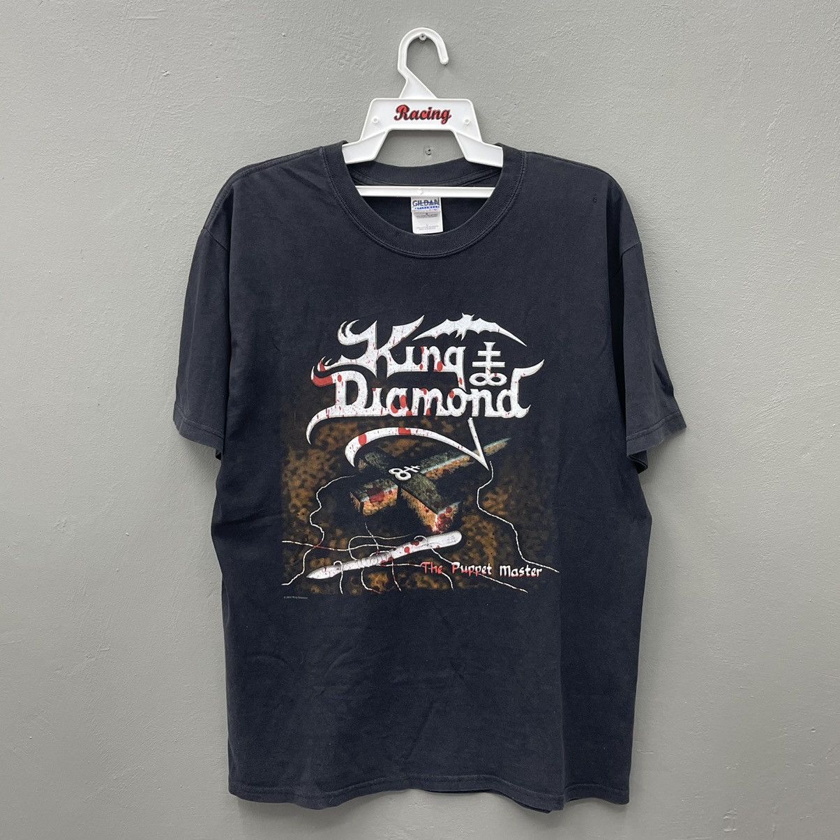 Band Tees × Vintage Vintage Y2k King Diamond The Puppet Master World Tour 2003 Size US L / EU 52-54 / 3 - 1 Thumbnail